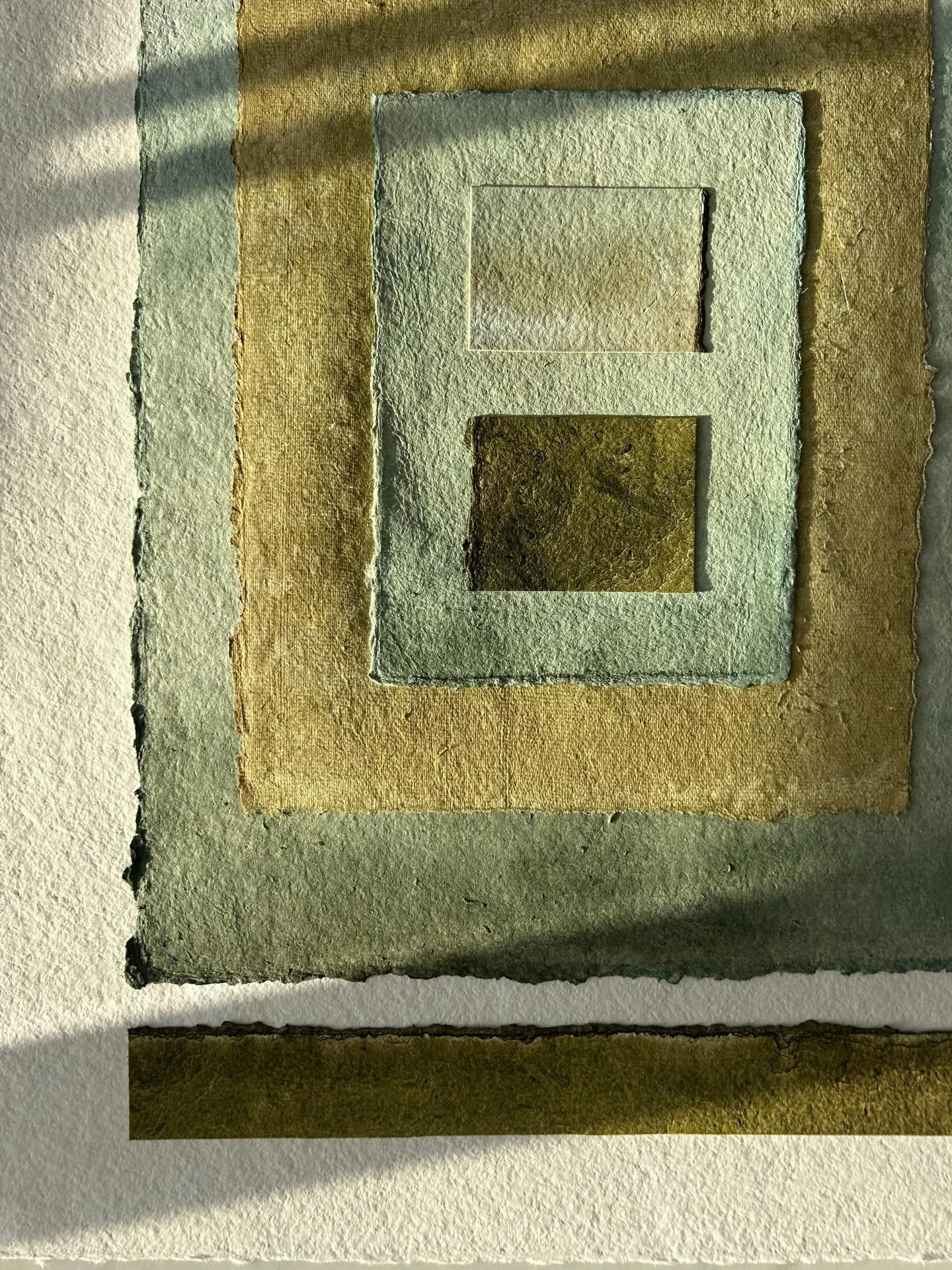 2/4 of the pieces I&rsquo;ll have available at @thescoutedstudio Spring Emerging Artist (online) Show taking place from March 26th - April 9th! So excited to be featured! 
&ldquo;A Breath of Fresh Air&rdquo; 16 x 20 collage
&ldquo;Fragments of Light&