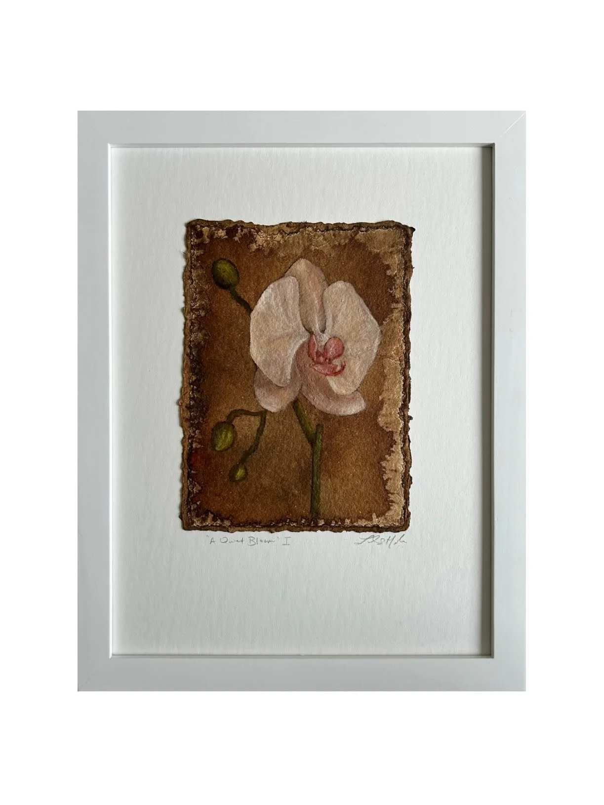 .. anddd the other 2/4 of the pieces I&rsquo;ll have available at @thescoutedstudio Emerging Artist Show (March 26th - April 9th)
&ldquo;A Quiet Bloom&rdquo; I and II
Check them out online beginning this Thursday 🌸