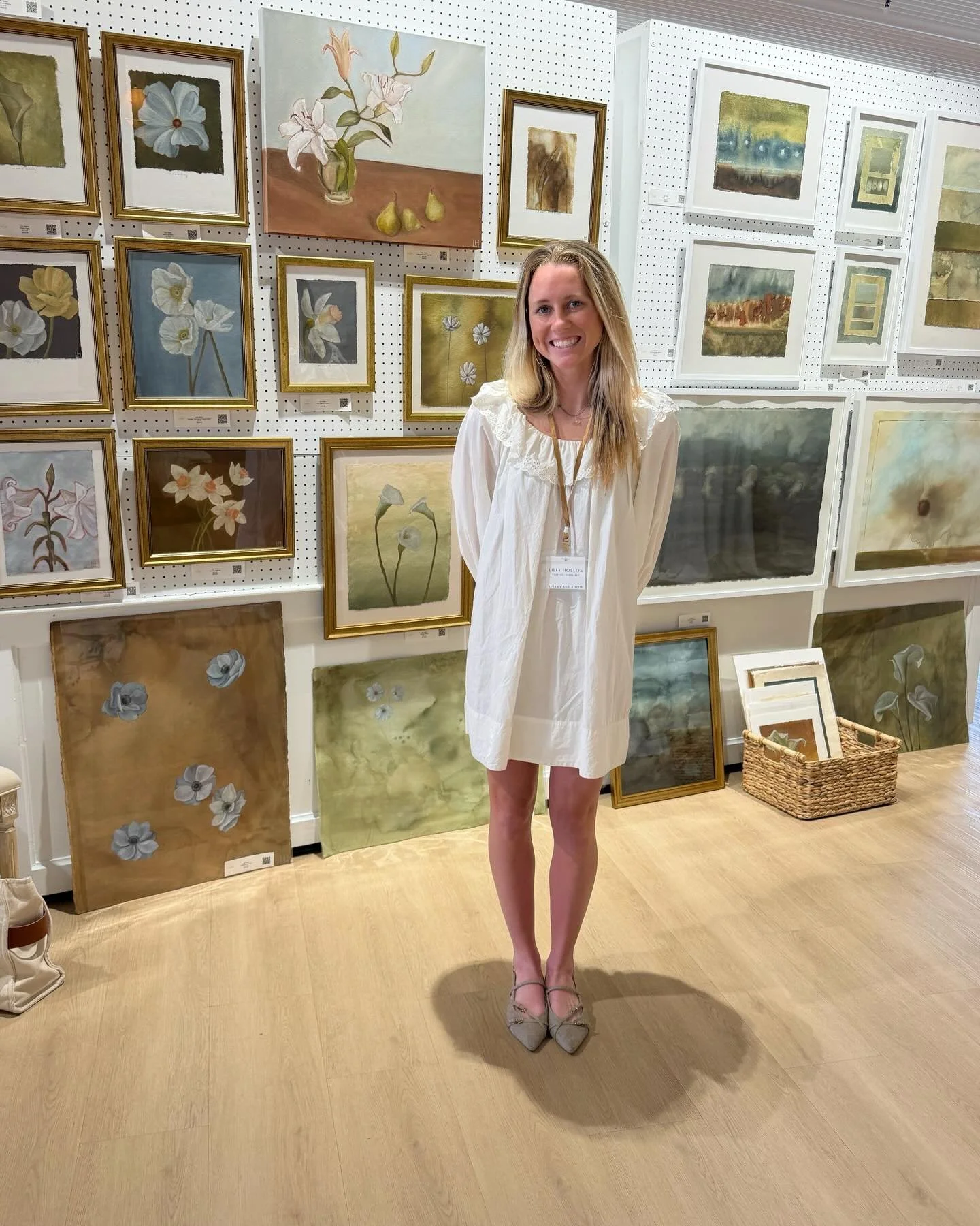 After such a fun time in Fairhope at @apiaryartshow alongside so many kind and talented artists + a two-week online show with @thescoutedstudio shortly after, I&rsquo;m feeling veryyy thankful for all the lovely people who purchased or supported my w