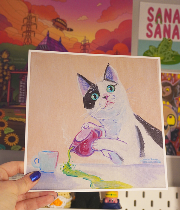 THE TEA Art Print