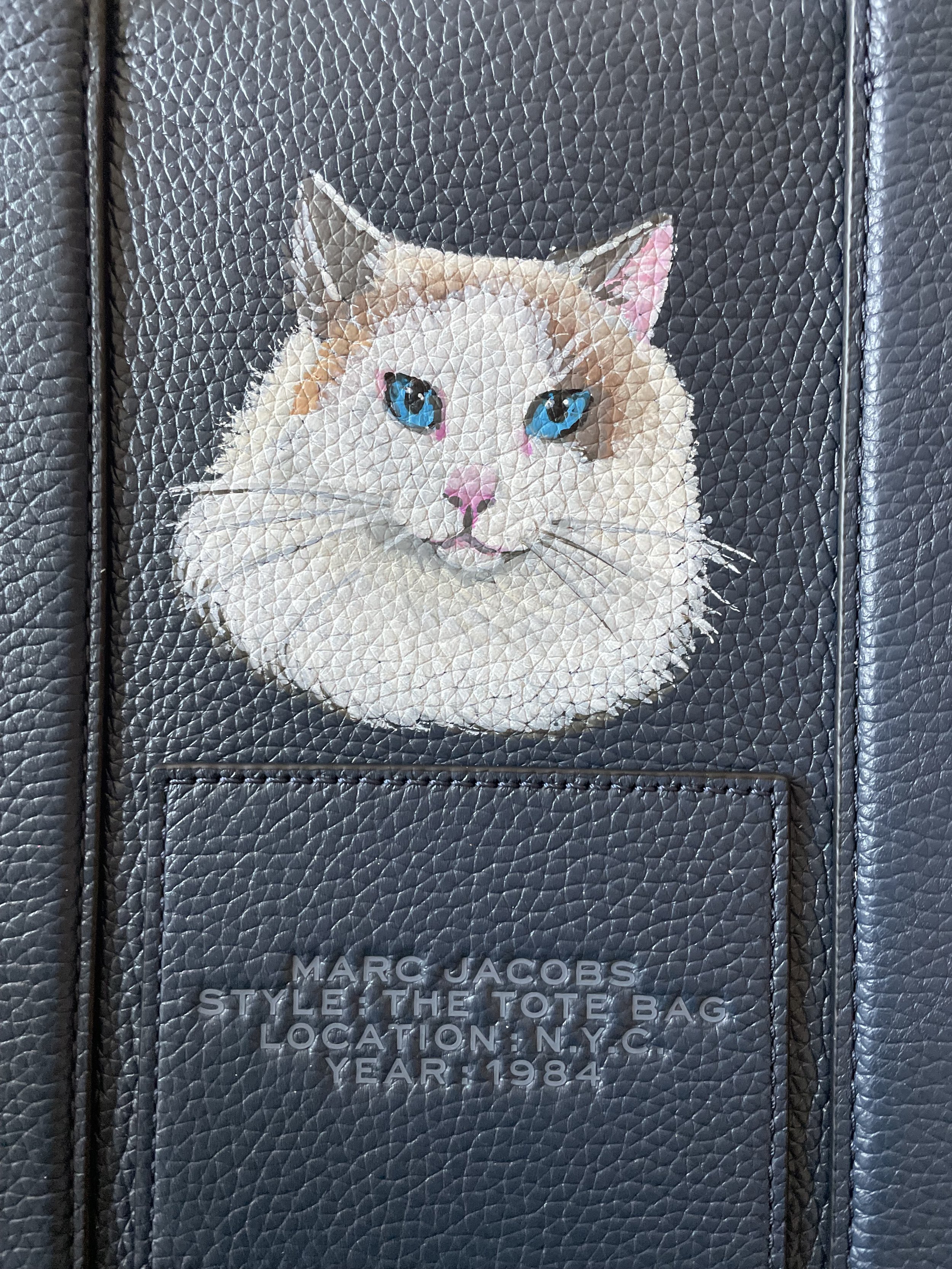 Ragdoll cat Marc Jacobs tote bag