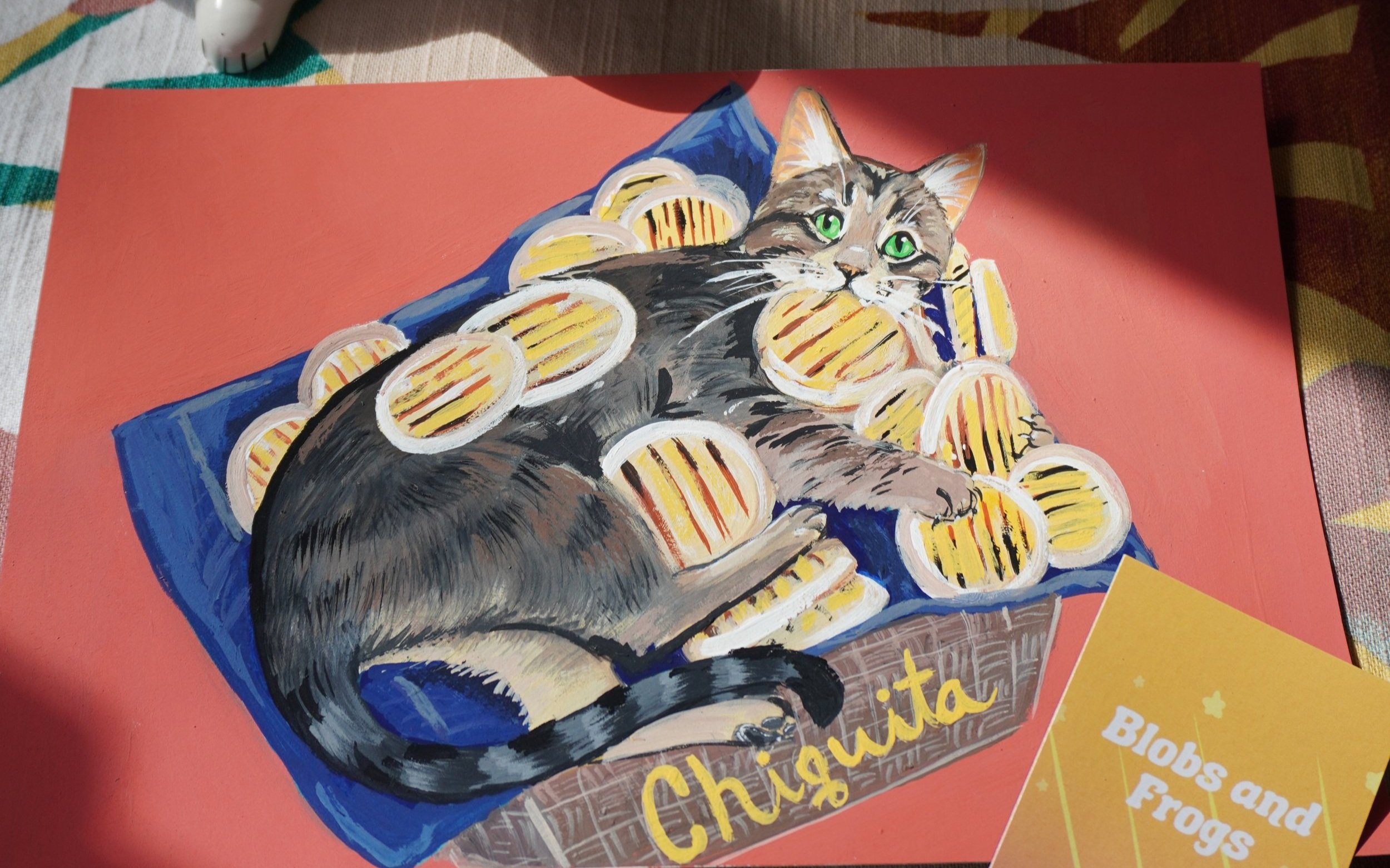Chiquita - Gouache 5 x 7