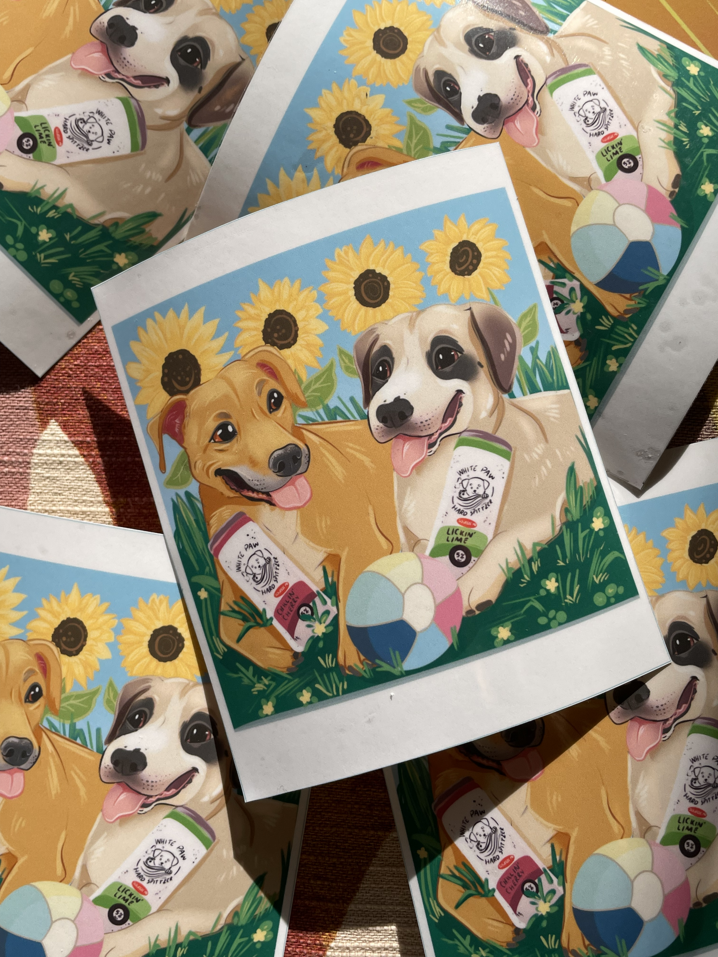 Daphne and Bandit - Digital Art and Stickers