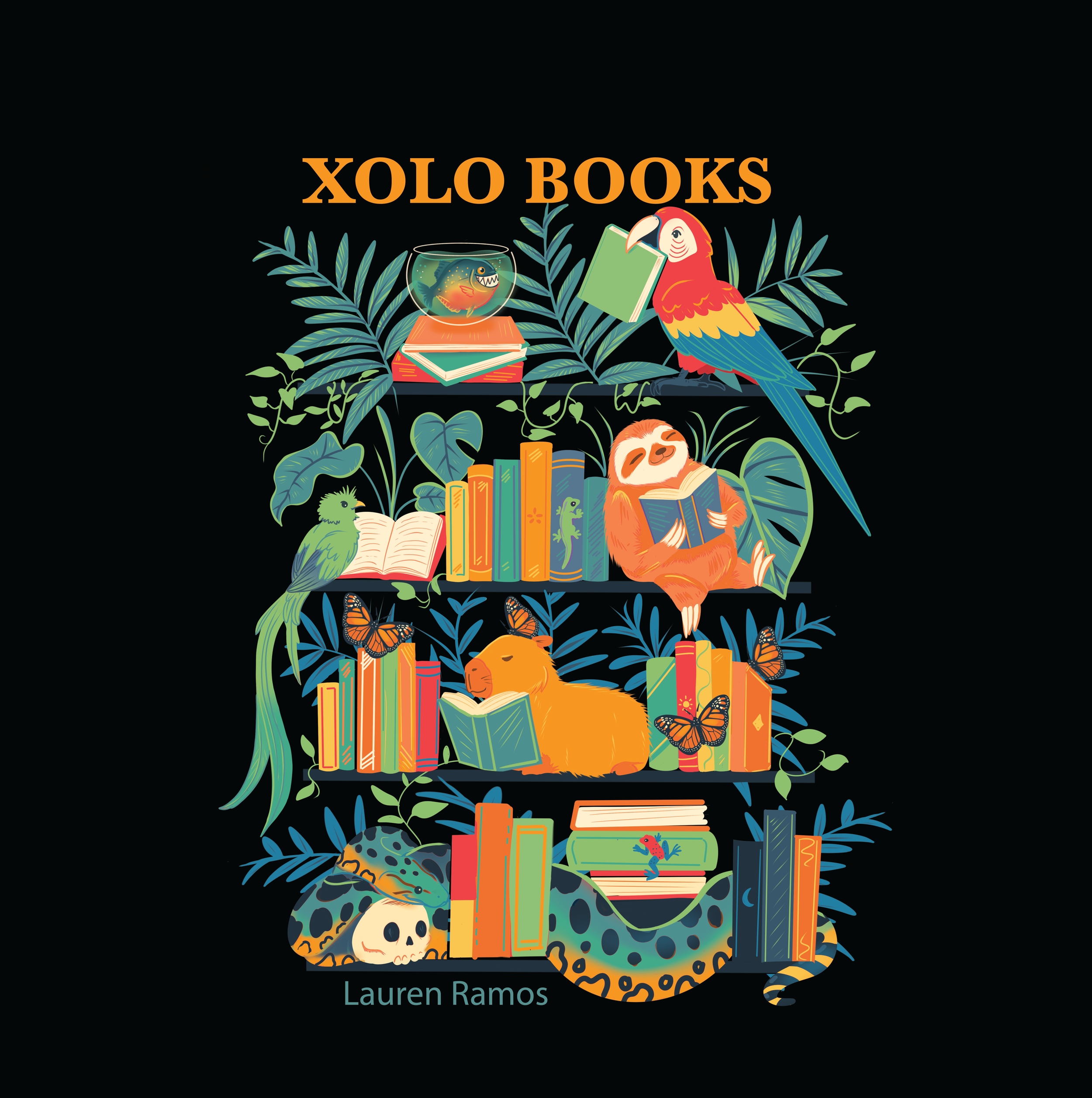 Xolo Books Shirts - Graphic Design