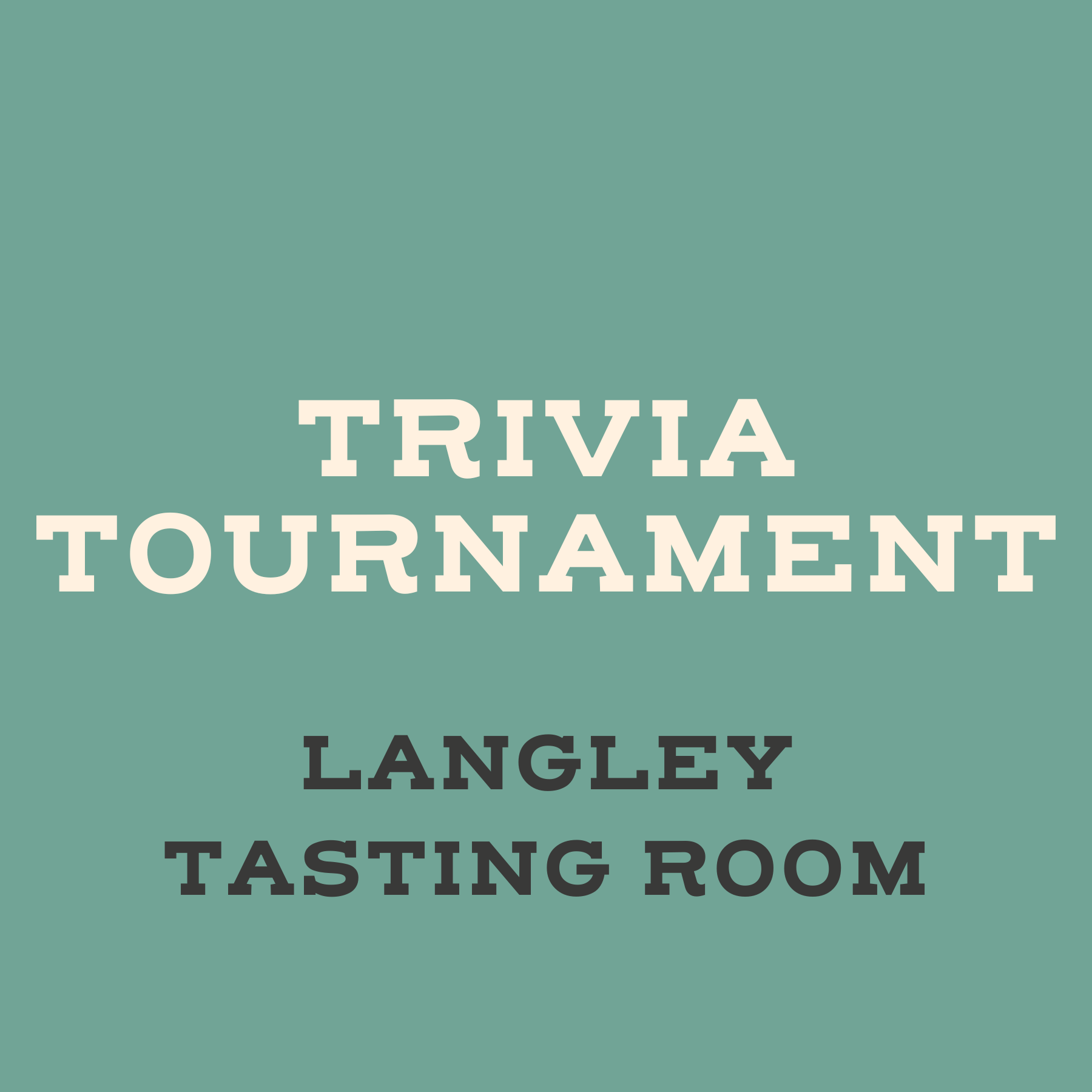Tasting Room Trivia