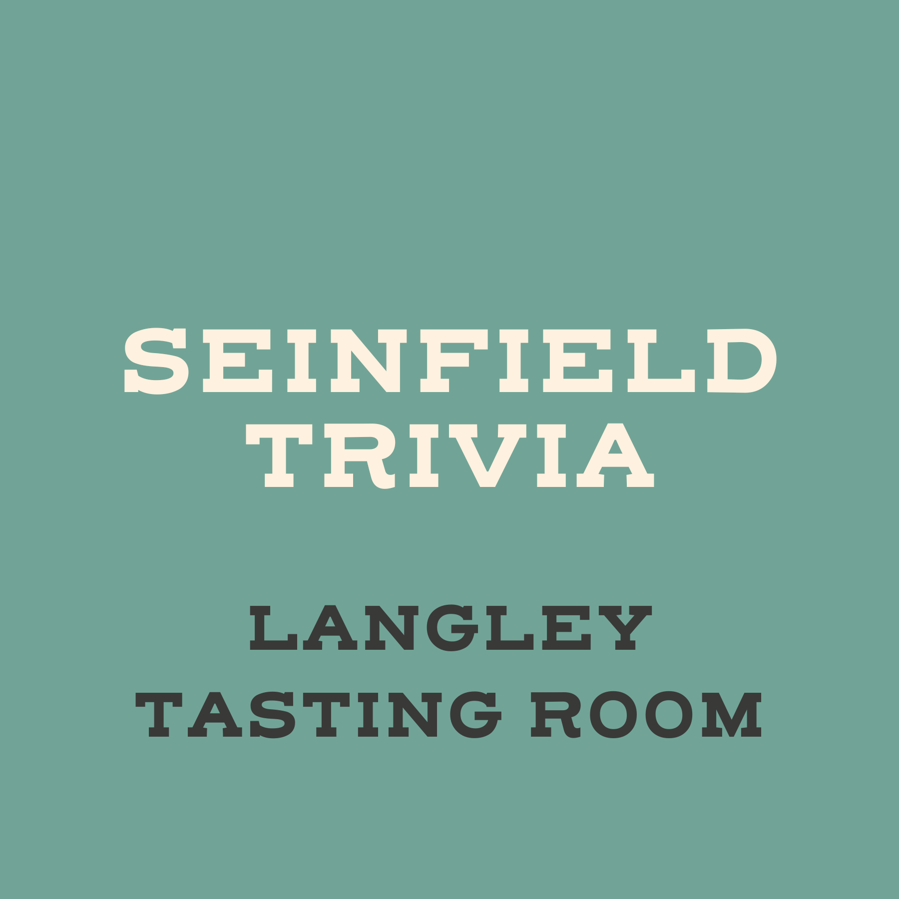 Tasting Room Trivia