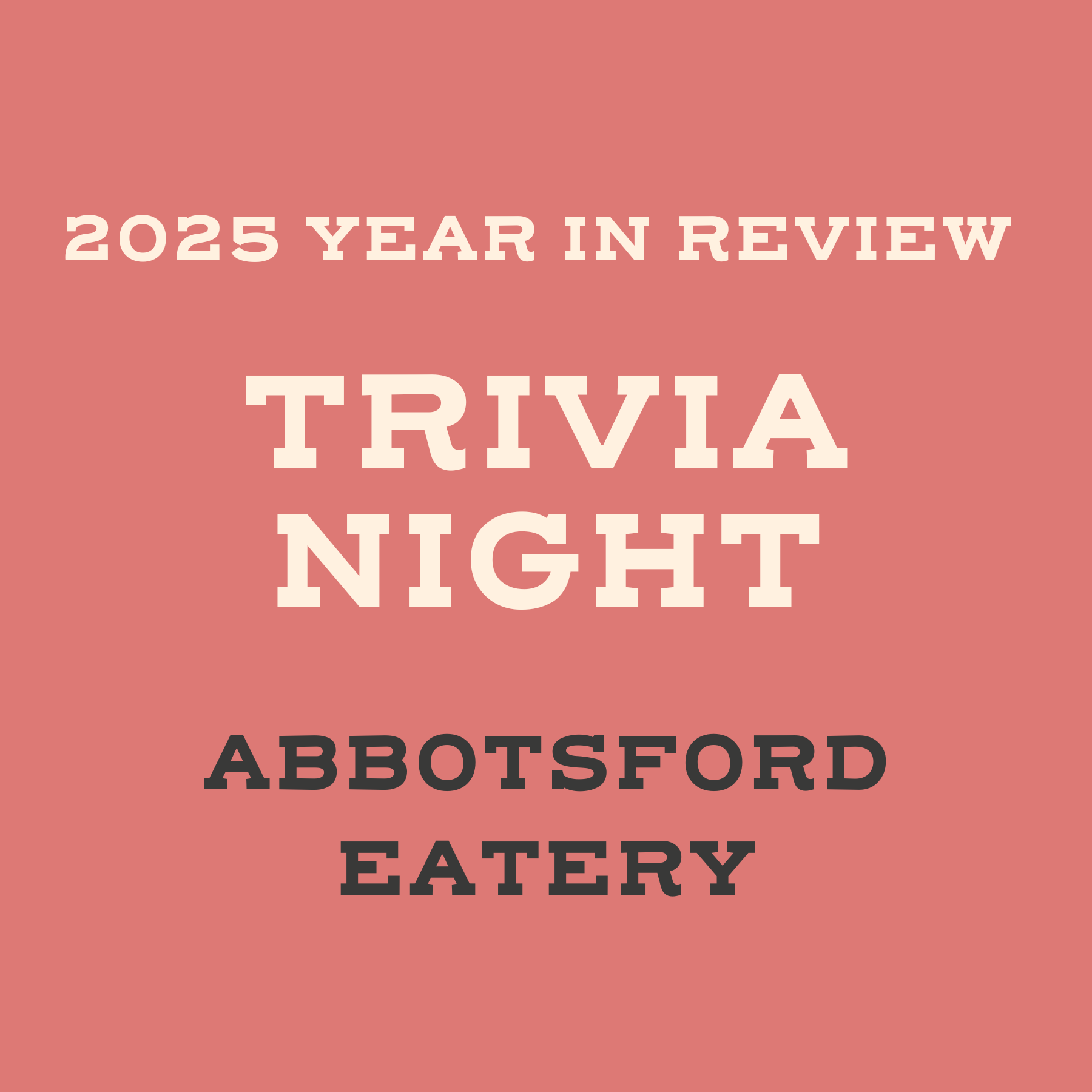 Abbotsford Trivia Night