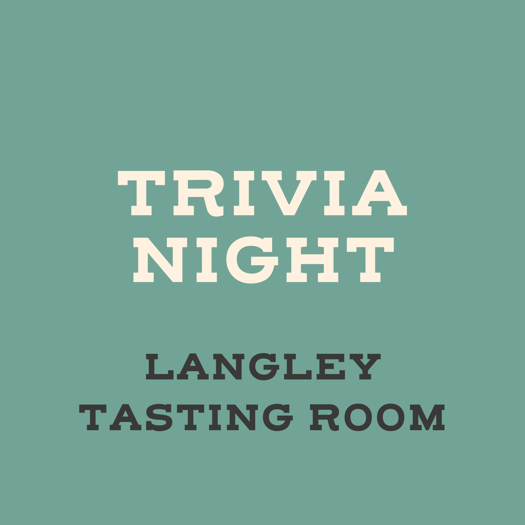 Langley Trivia Night