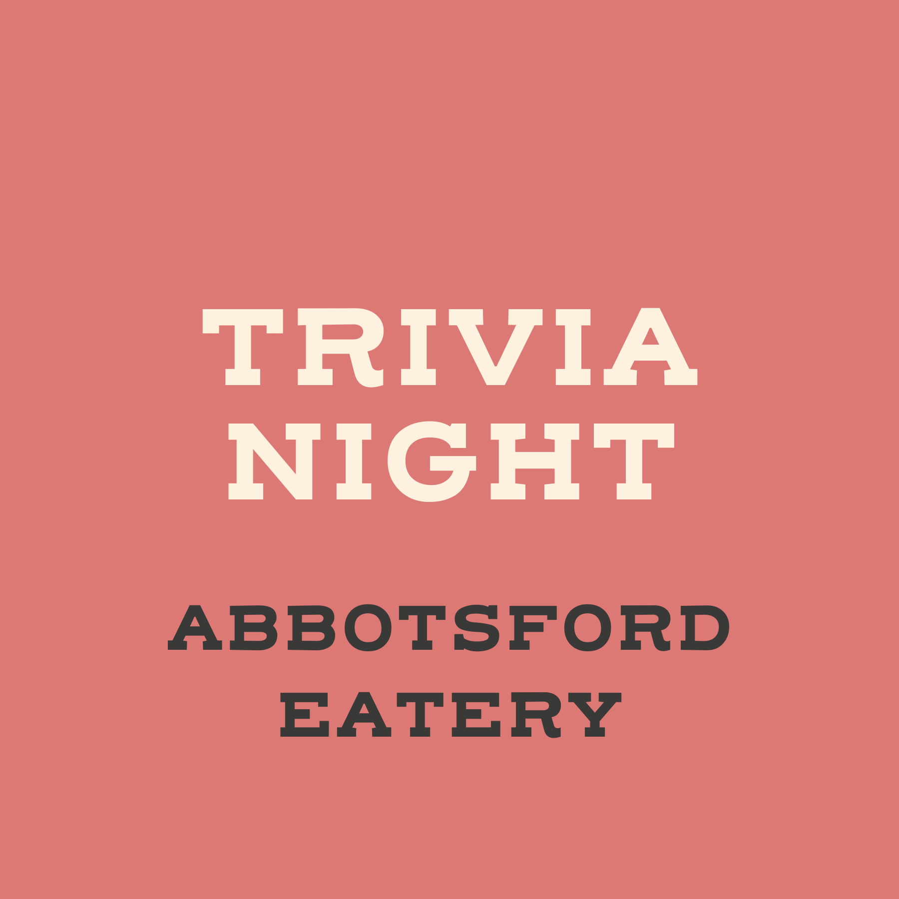 Abbotsford Trivia Night