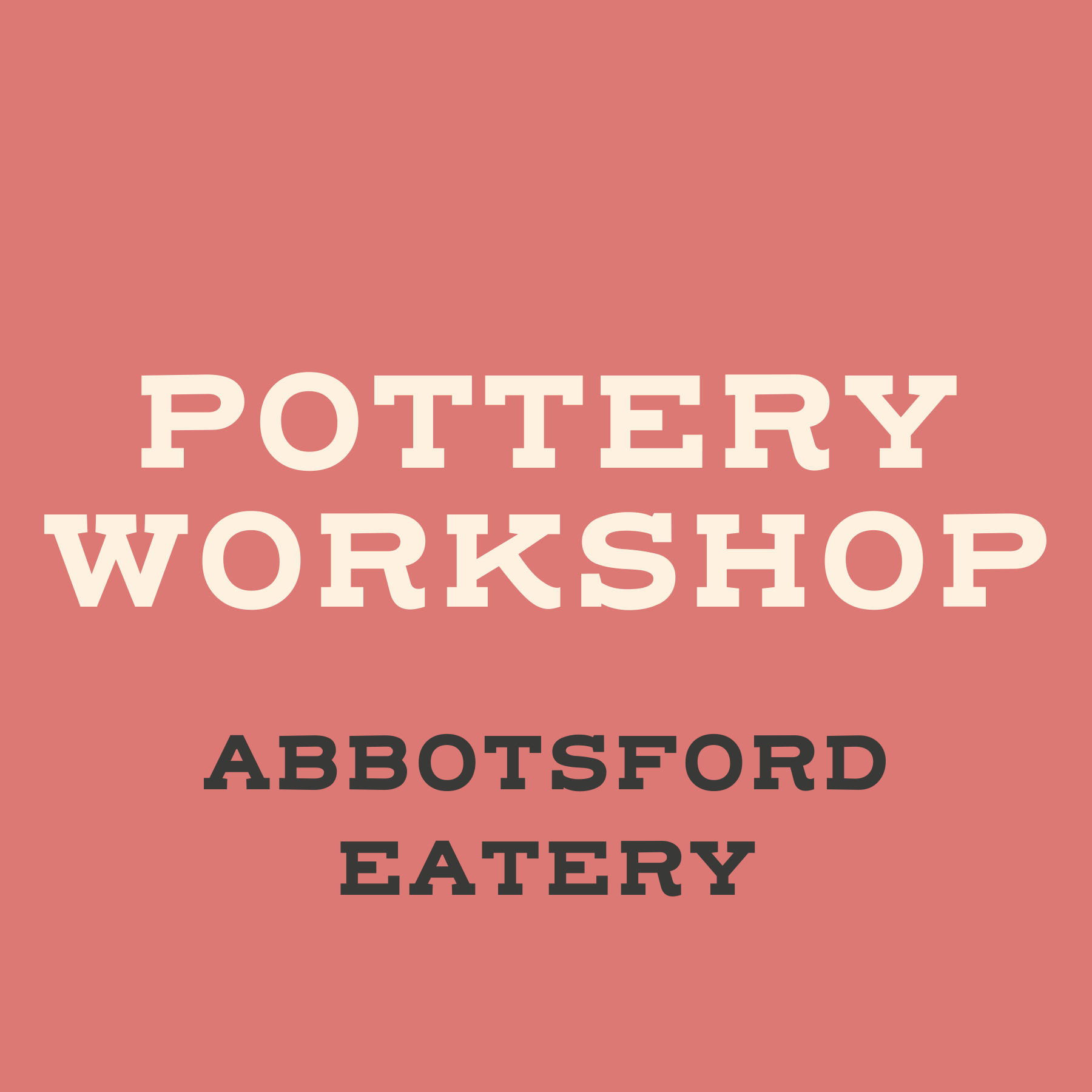 Abbotsford Pottery Workshop