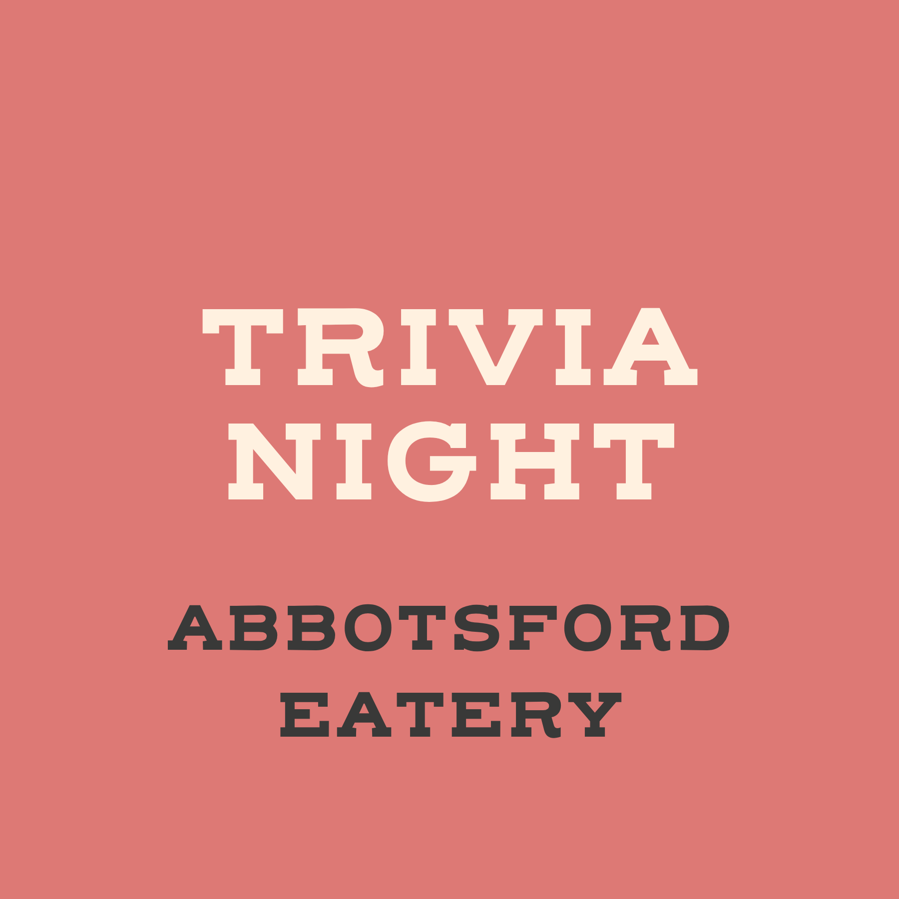 Abbotsford Trivia Night