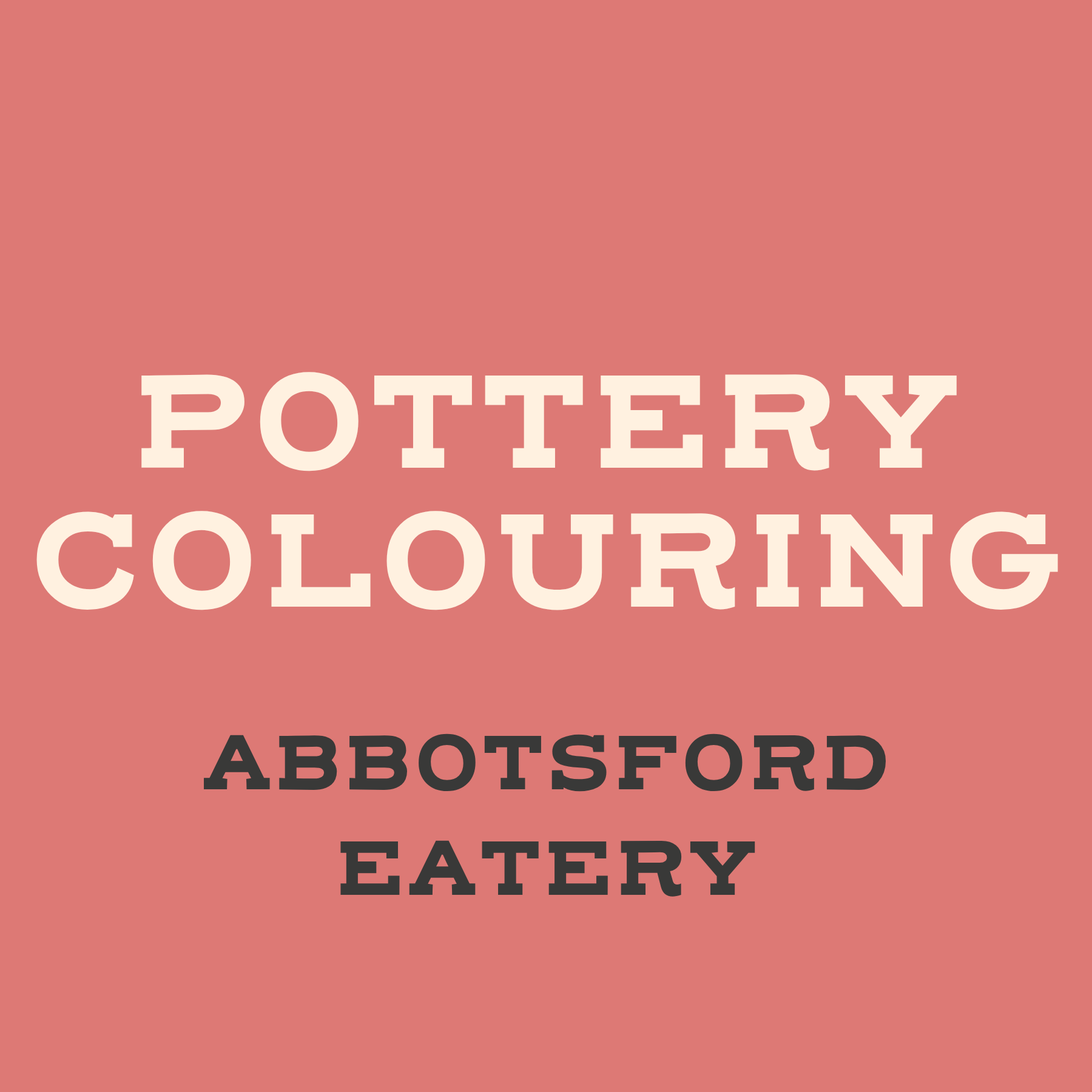 Abbotsford Pottery Colouring