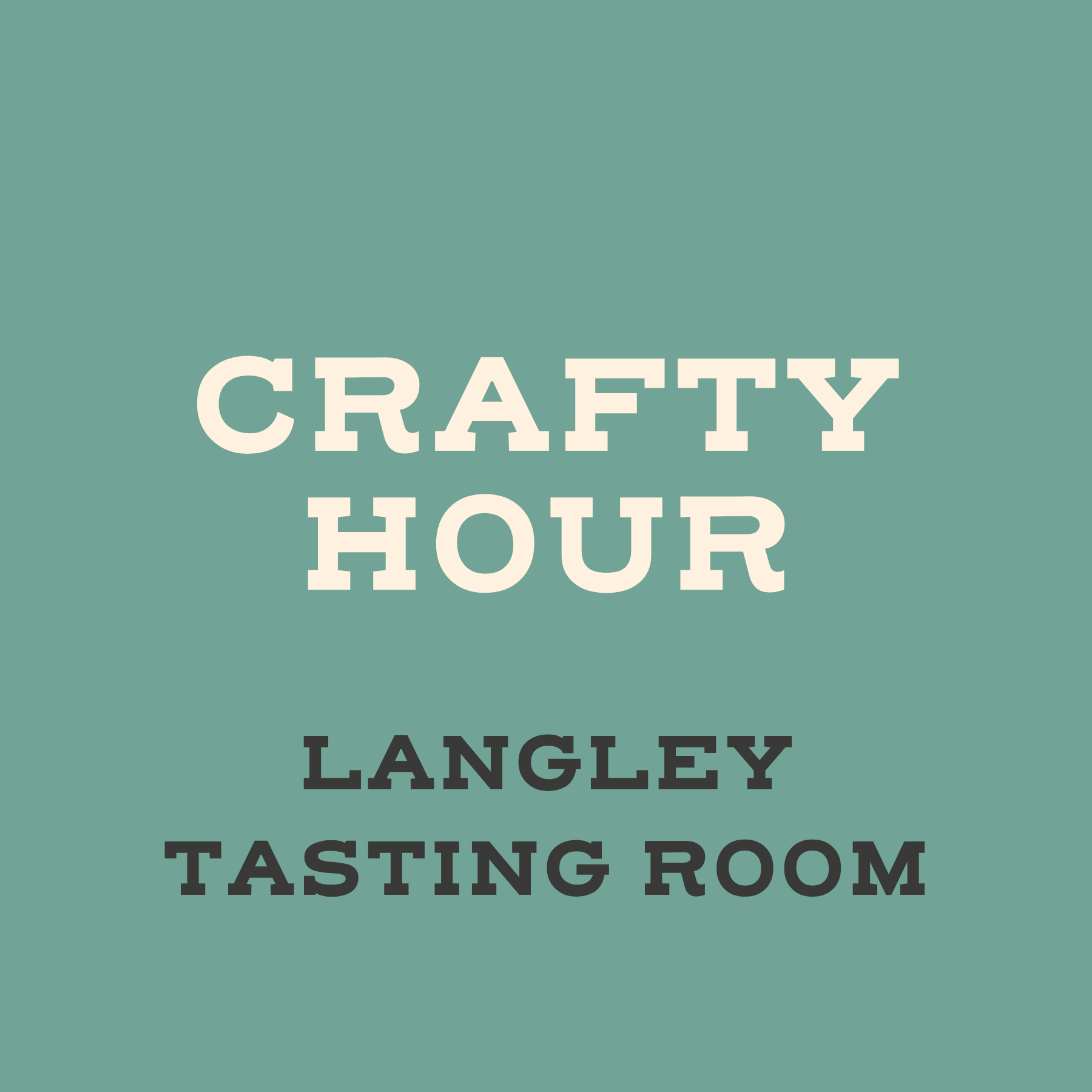 Crafty Hour