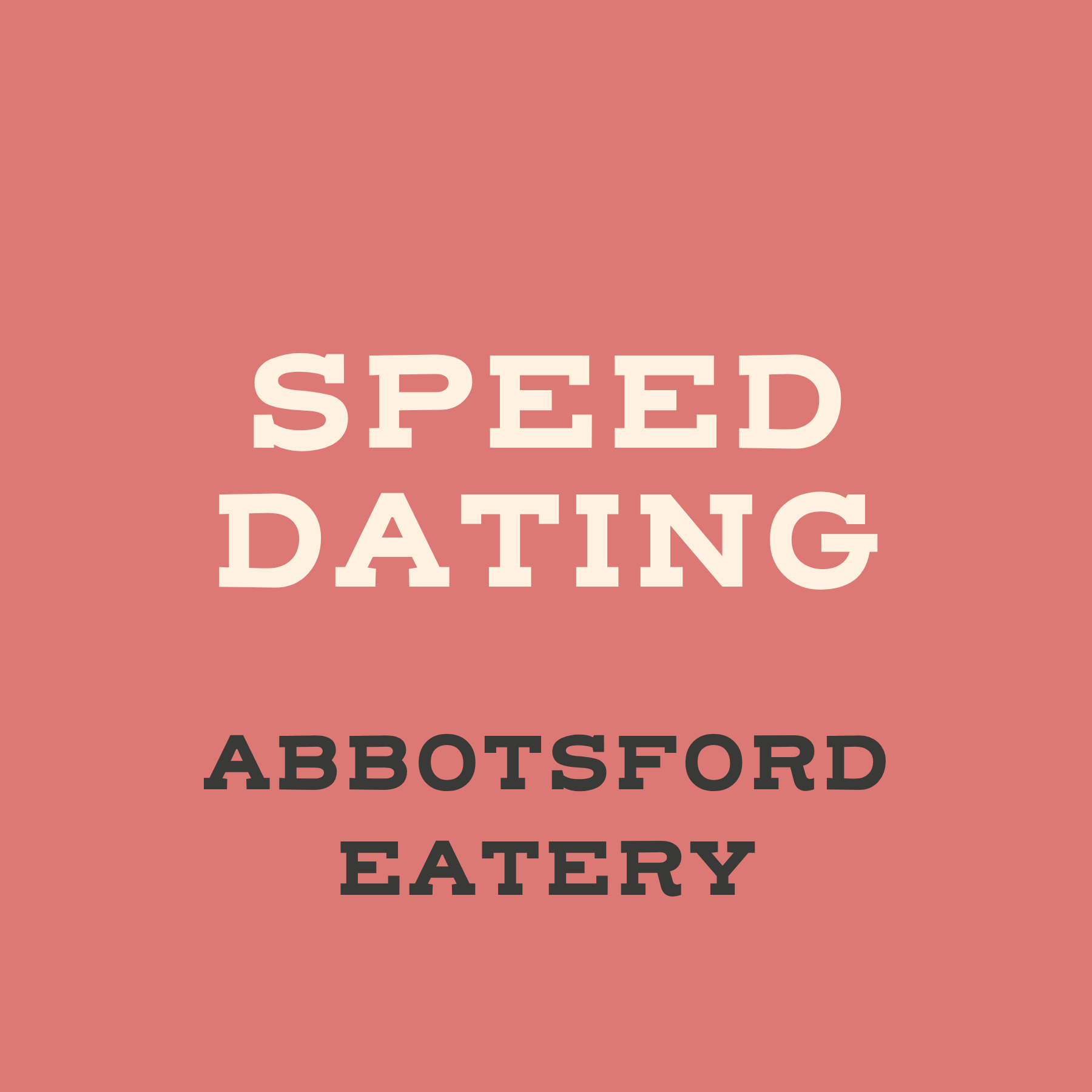 Speed Dating