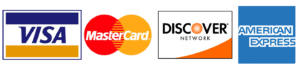 Visa, Mastercard, Discover Network, American Express