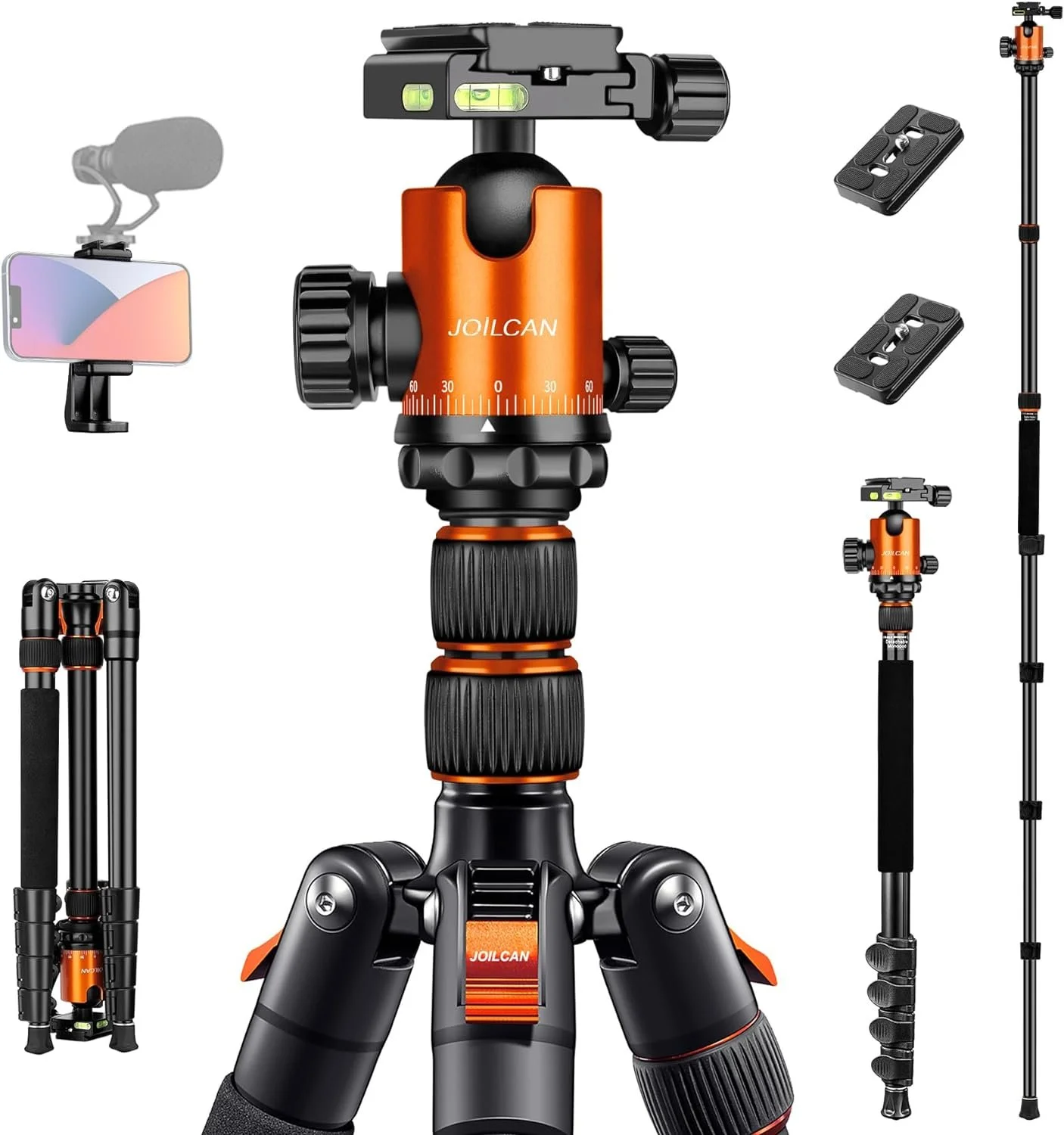 JOLICAN 80-inch tripod