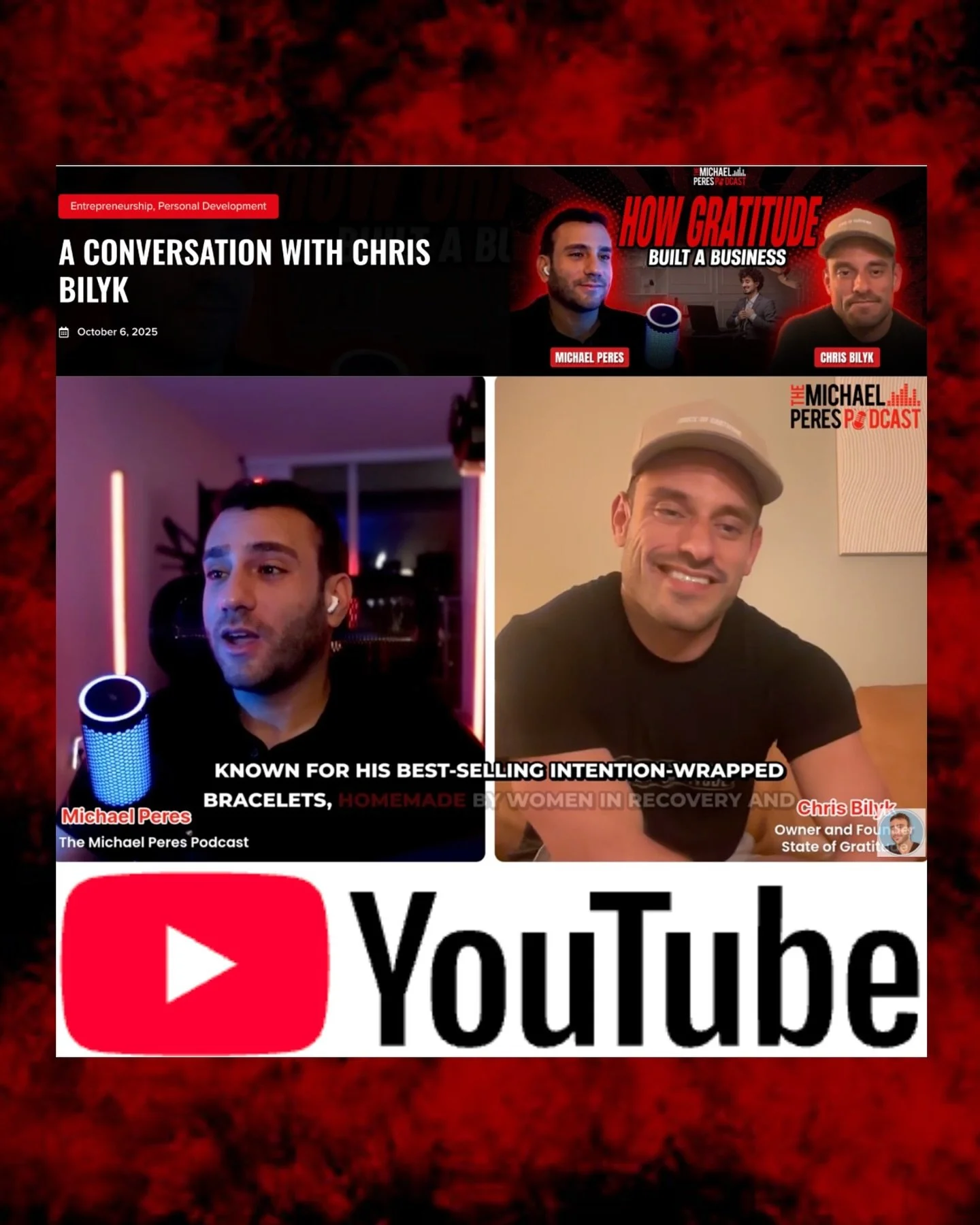 How gratitude built a business &hearts;️ @mikeyperes @state.of.gratitude