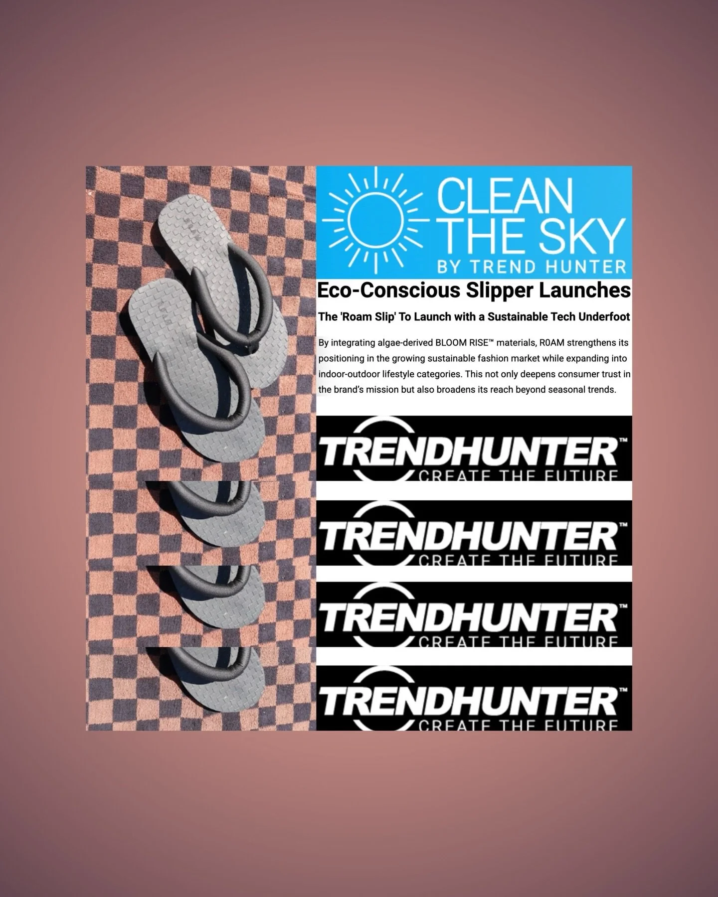 Still obsessed 🌿🩴 ♻️ @roamwears @trend_hunter