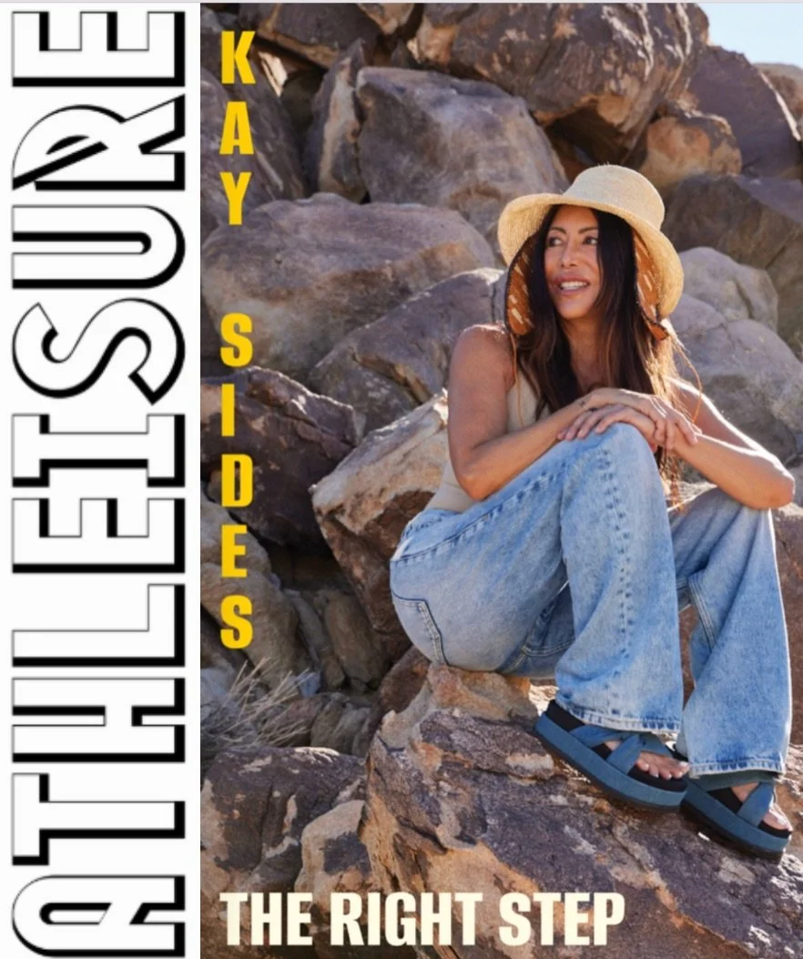 Fun feature story for @kaysides88 @roamwears 💙 @athleisuremag