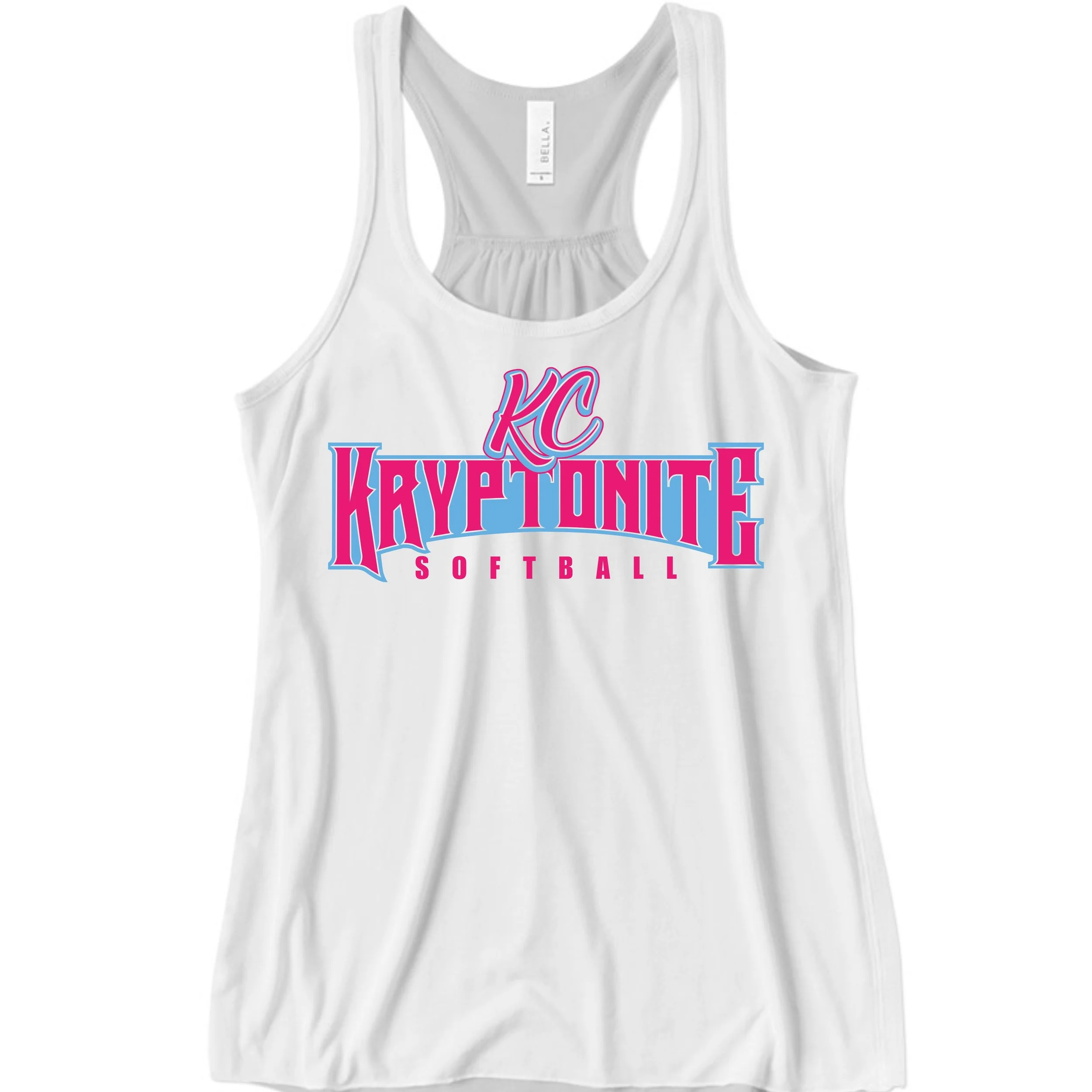 Kyrptonite Softball Tank Top