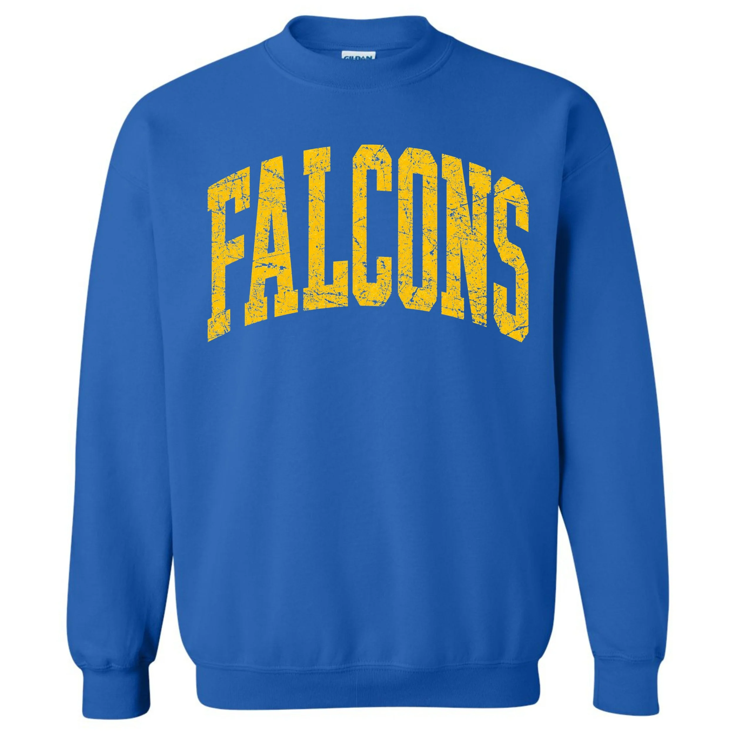 Ft. Wright Elementary - Falcons Hooded or Crewneck Sweatshirt