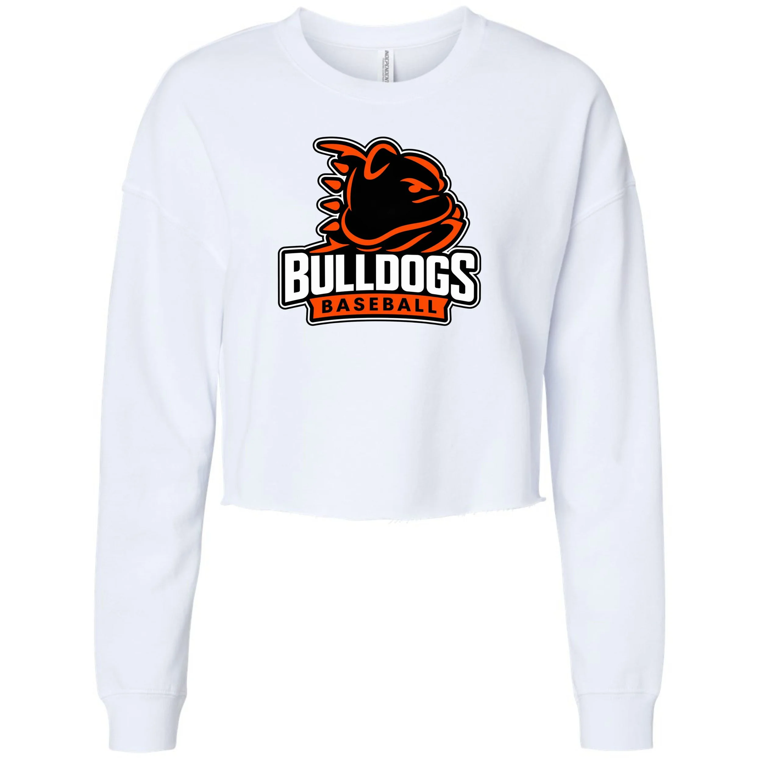 Bulldogs - Ladies Crop Crewneck