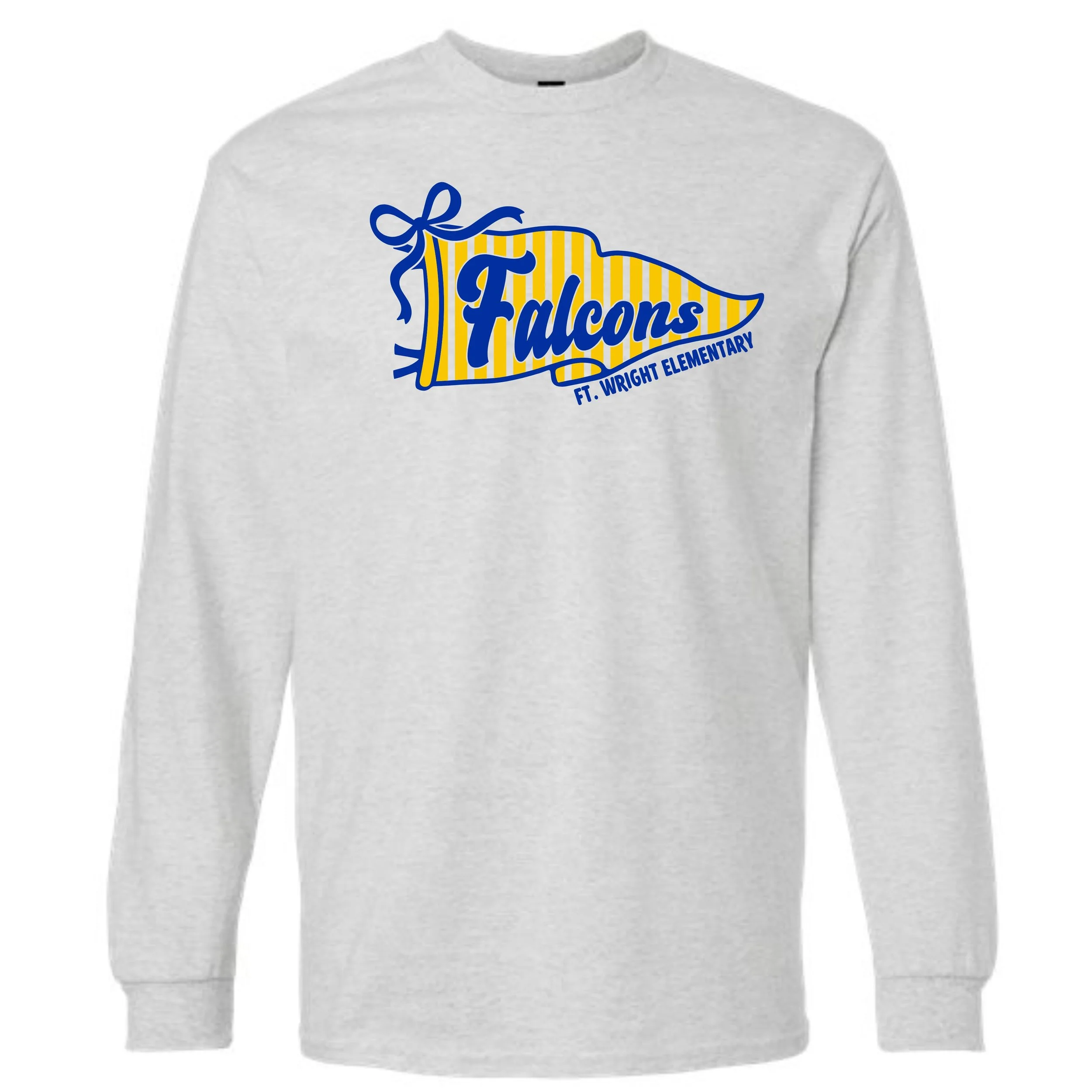 Ft. Wright Elementary - Falcons- Unisex Long Sleeved Tee