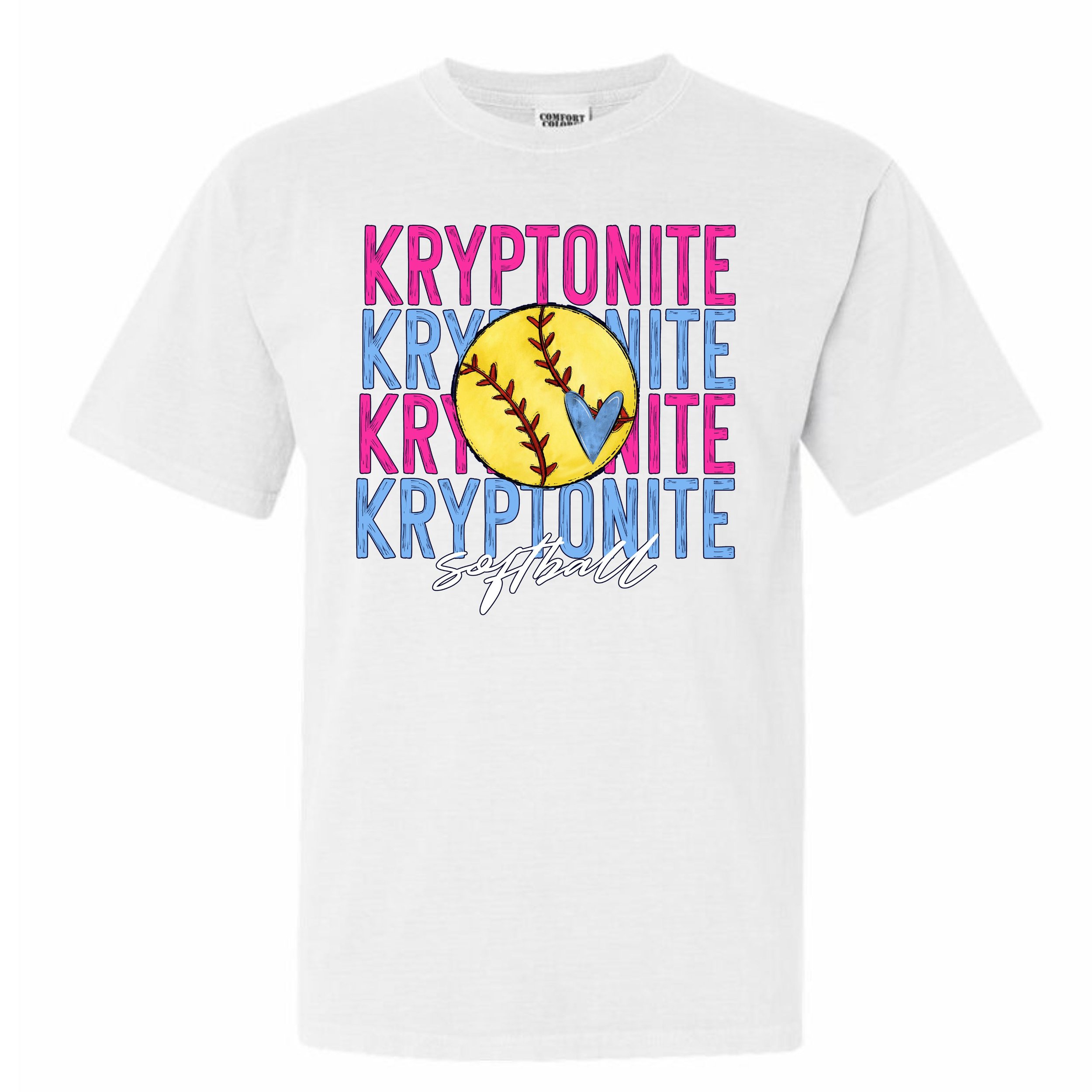 Kryptonite Heart Softball