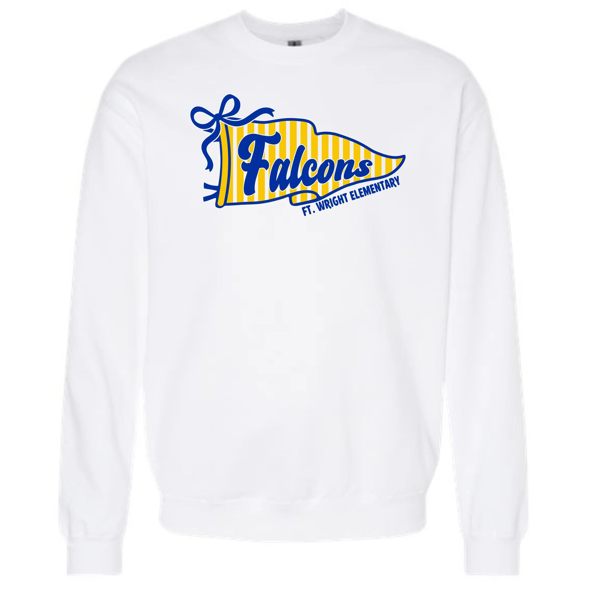 Ft. Wright Elementary - Falcons - Unisex Crewneck or Hooded Sweatshirt