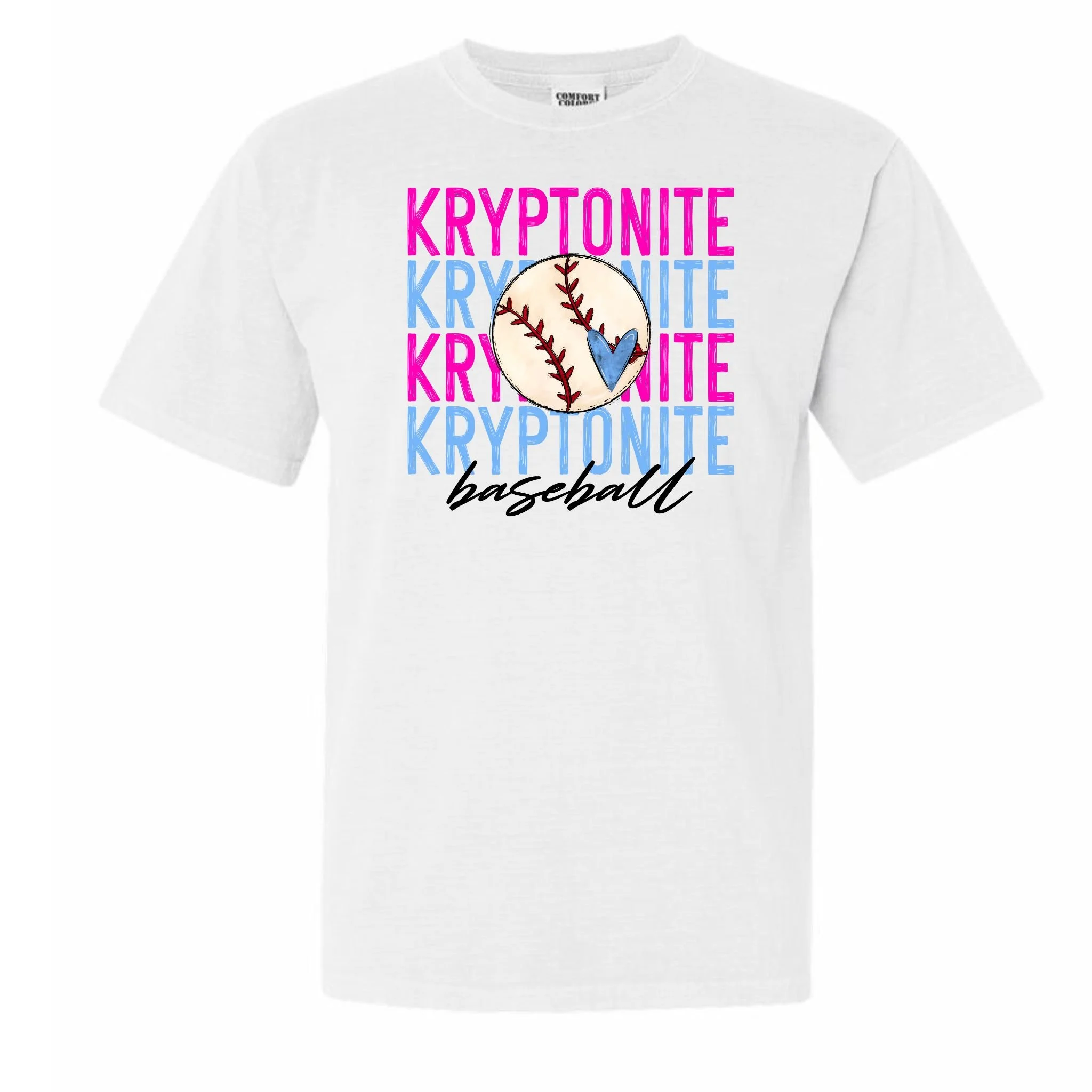 Kryptonite Heart Baseball