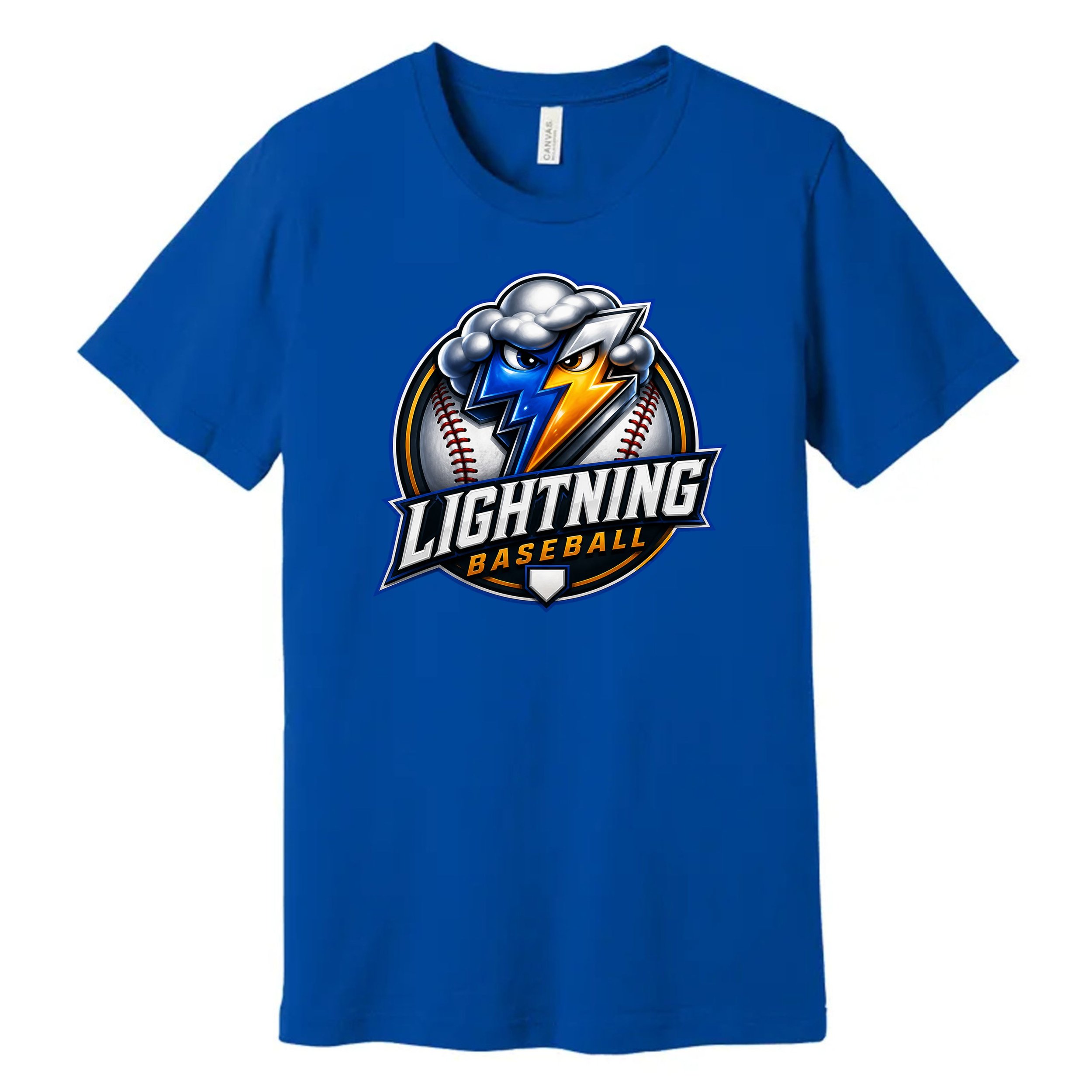 Lightning Baseball Tees