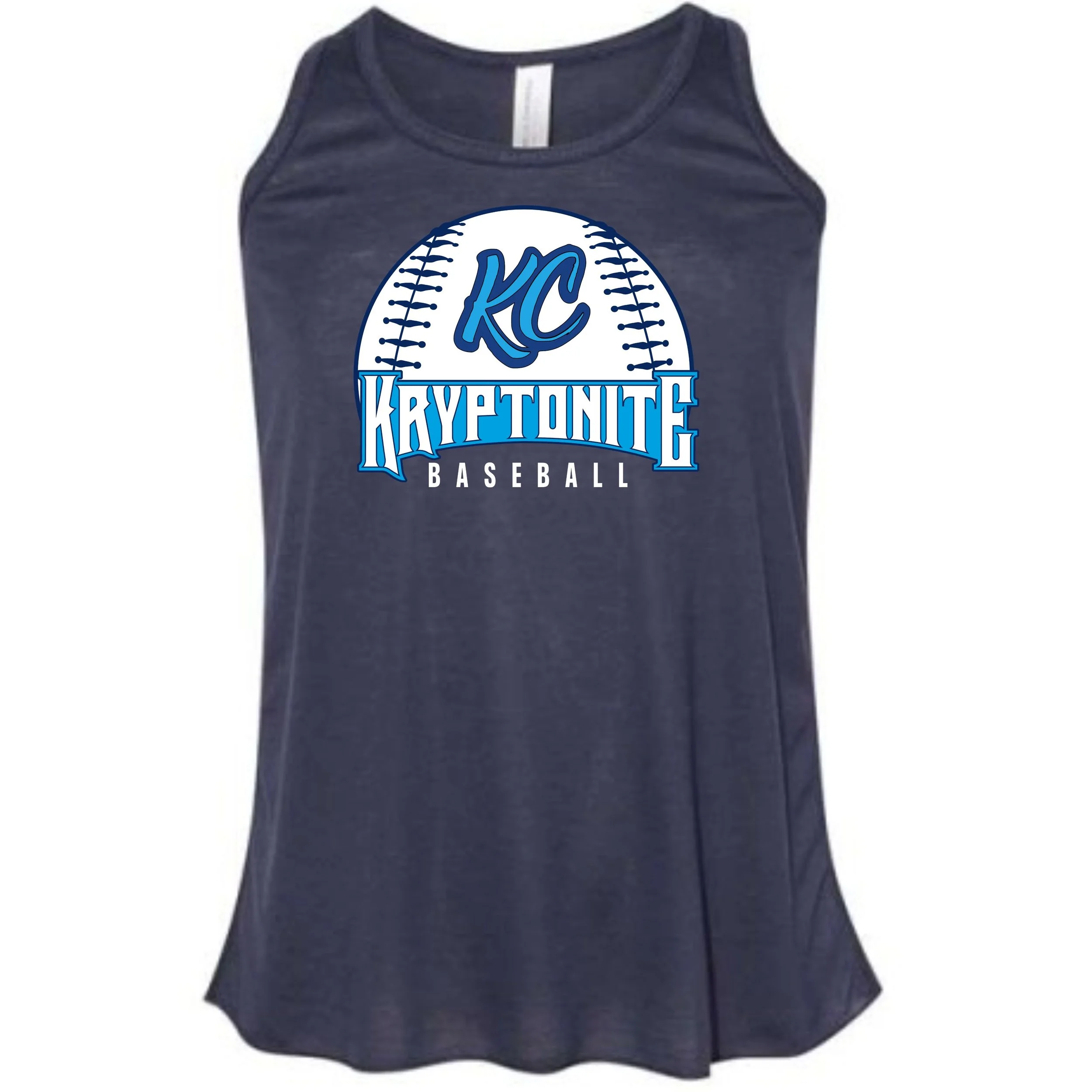 Kryptonite Baseball Ladies Tank Top
