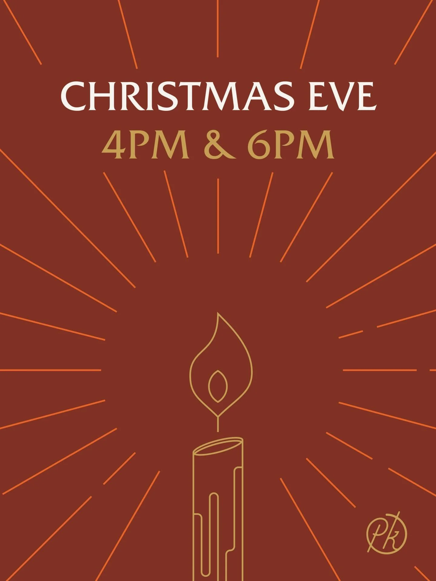 We&rsquo;d be very glad to welcome you and your family to worship with us this Christmas Eve&mdash;please join us at either our 4:00PM or 6:00PM service!