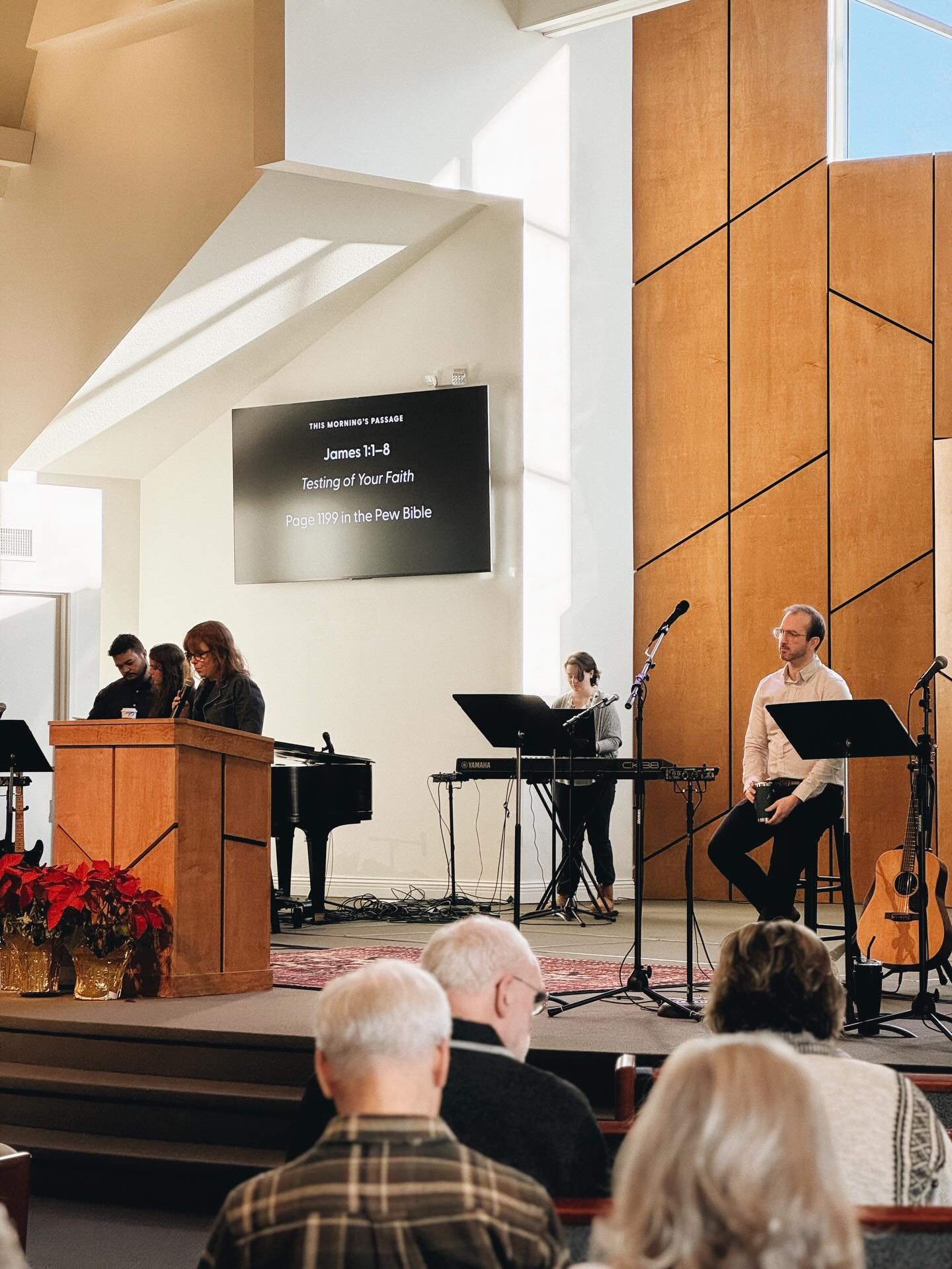After starting the Beatitudes last Sunday, we&rsquo;re taking a one-week detour to James this morning, but still hearing a sermon from Matthew. 🙂