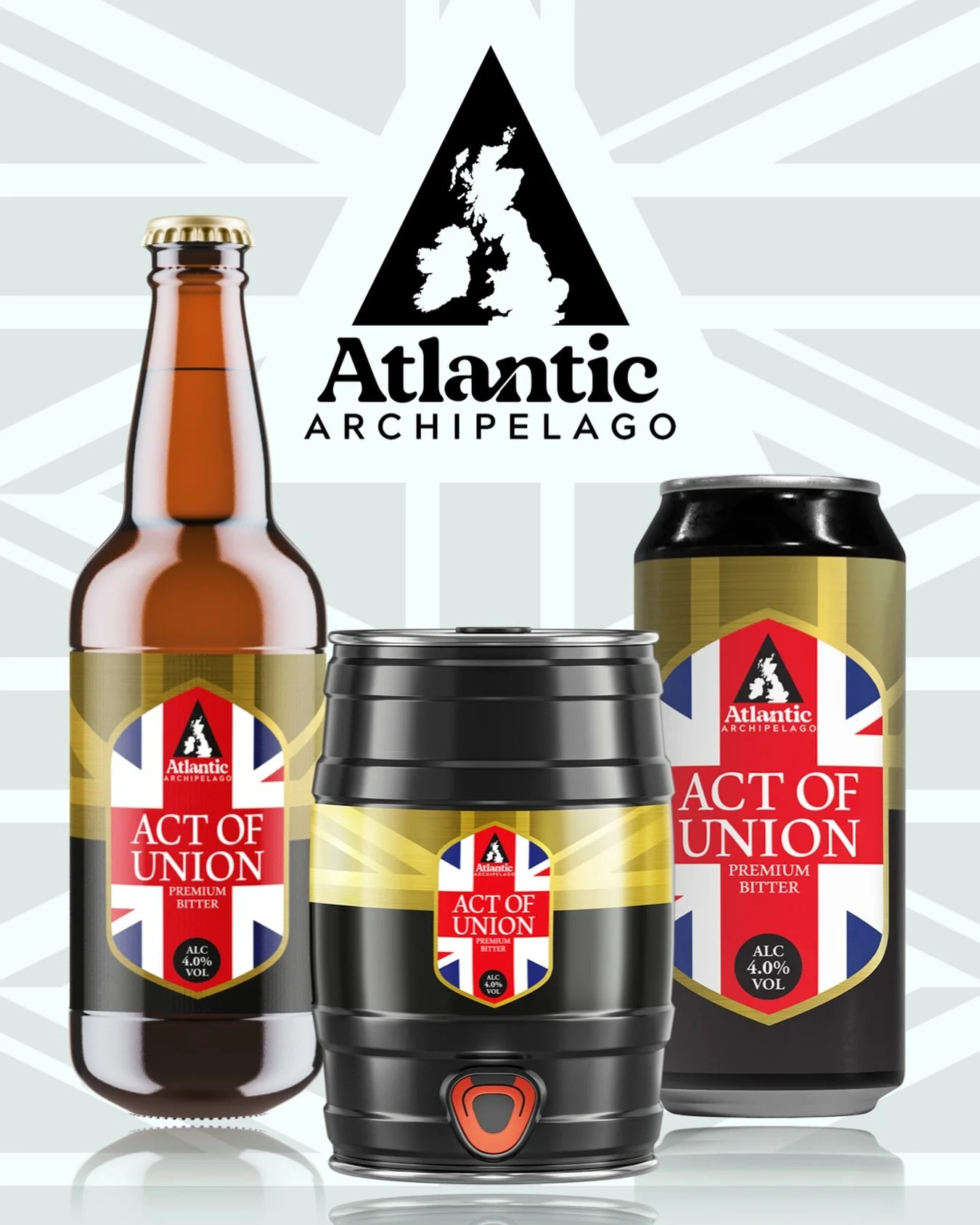 Act of Union Premium Bitter 🇬🇧
Malty, balanced, and rooted in togetherness.

This delicious beer was brewed to mark the beginning of our @atlanticarchipelago brand&rsquo;s journey and to celebrate the unity that shaped modern Britain. With best pal