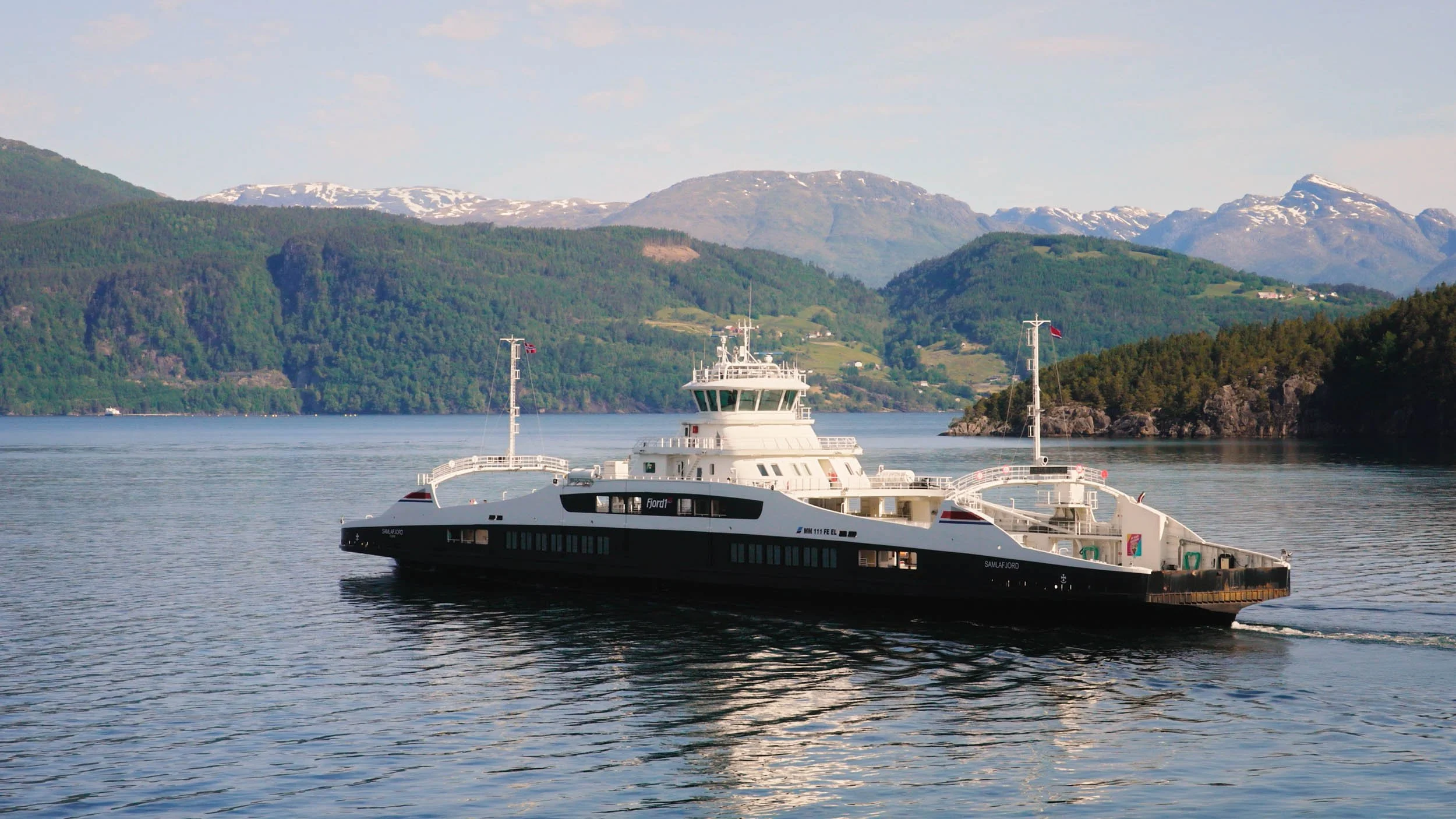 Ferry in Vestern Norway