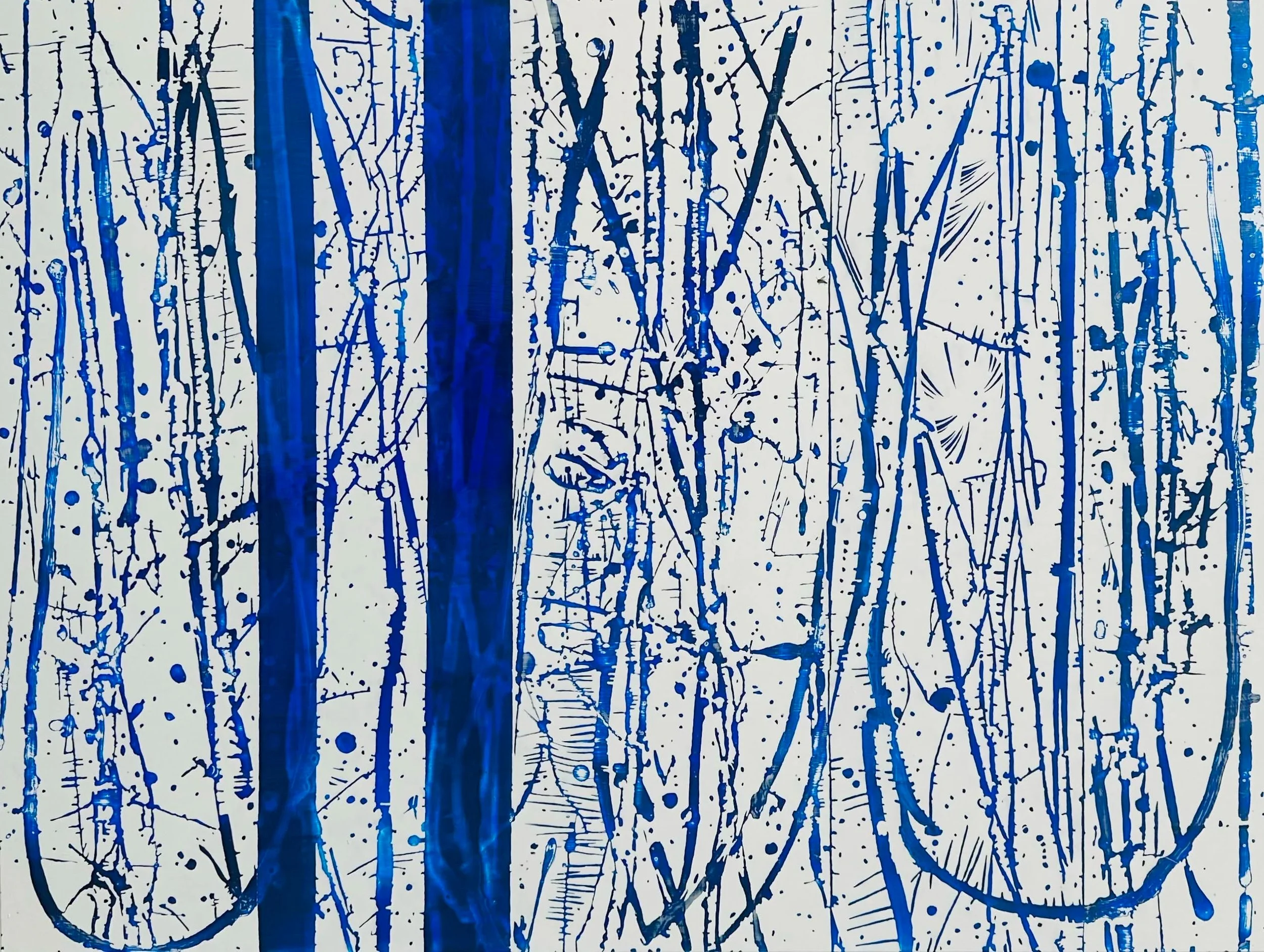 'Treasure' - Acrylic on Panel, 40x30x2 - Available