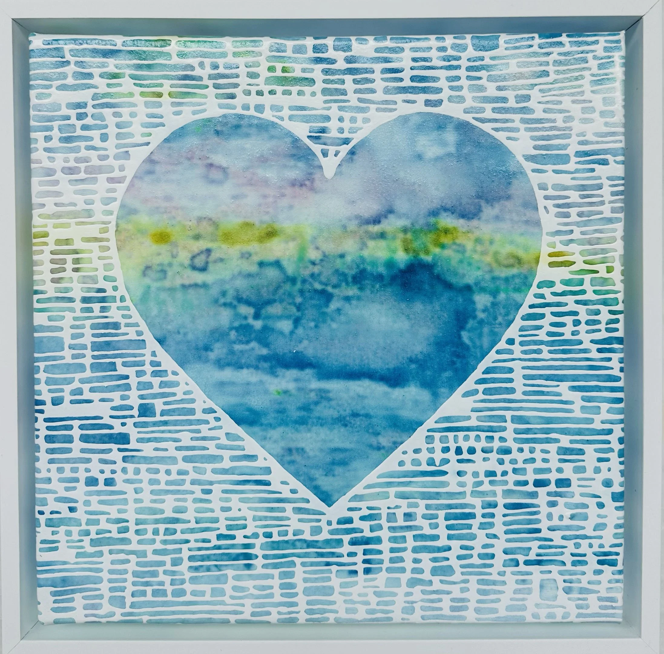 Collective Open Heart Collection - Revere - 13.5x13.5x2 Framed