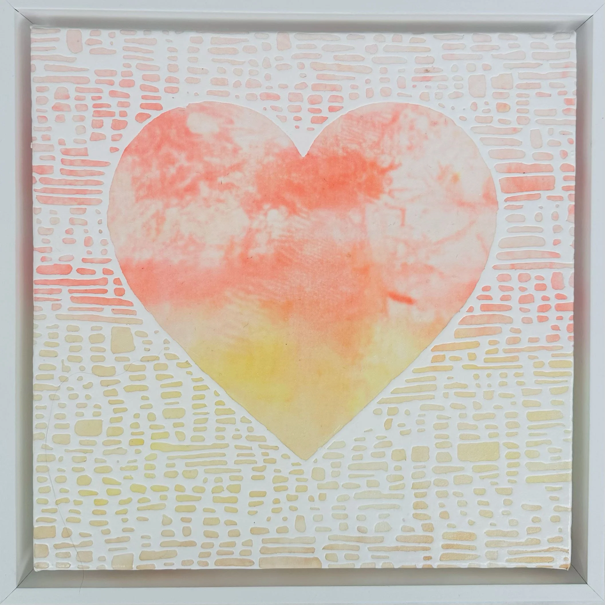 Collective Open Heart Collection - Delight - 13.5x13.5x2 Framed