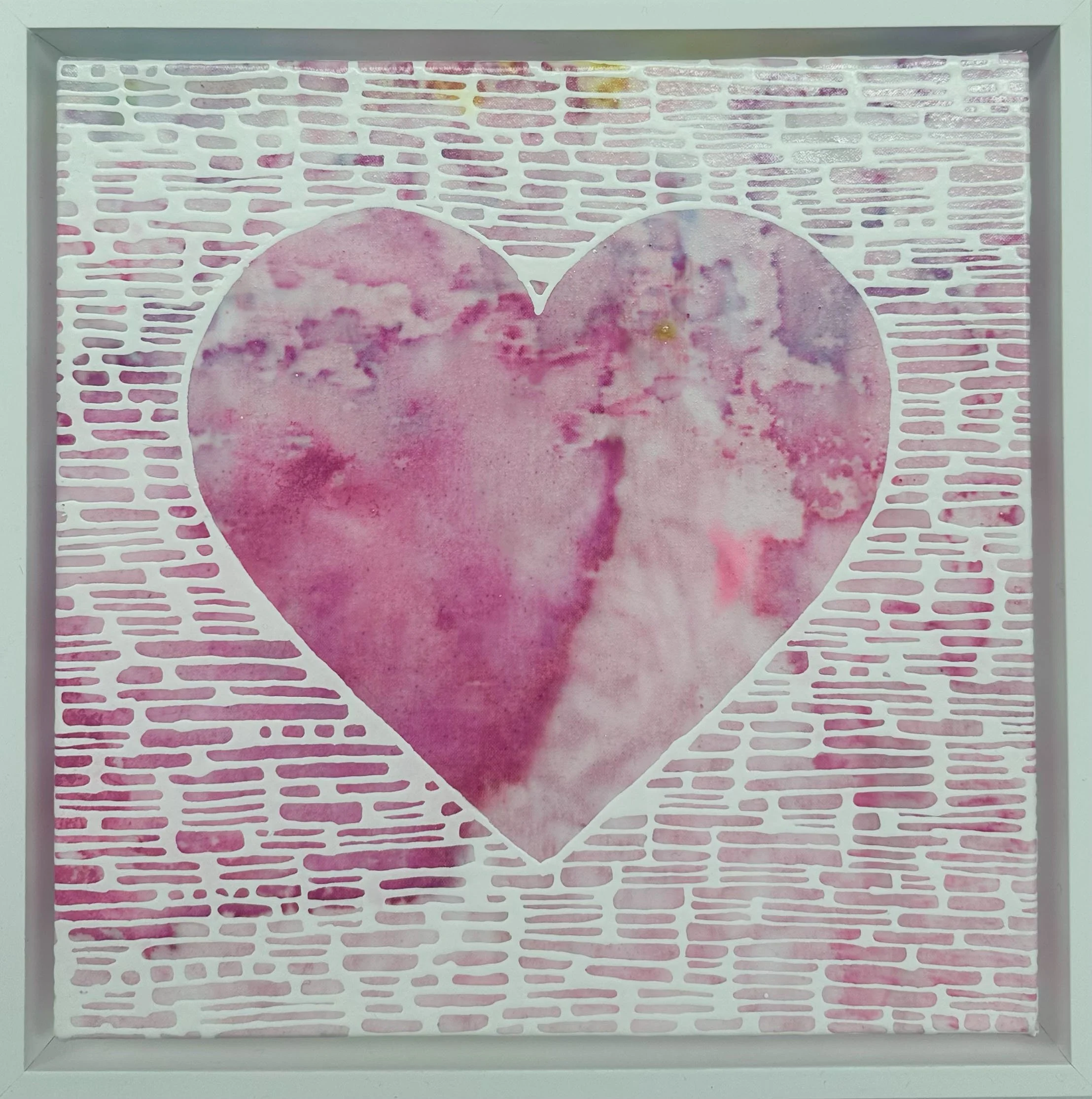 Collective Open Heart Collection - Euphoria - 13.5x13.5x2 Framed
