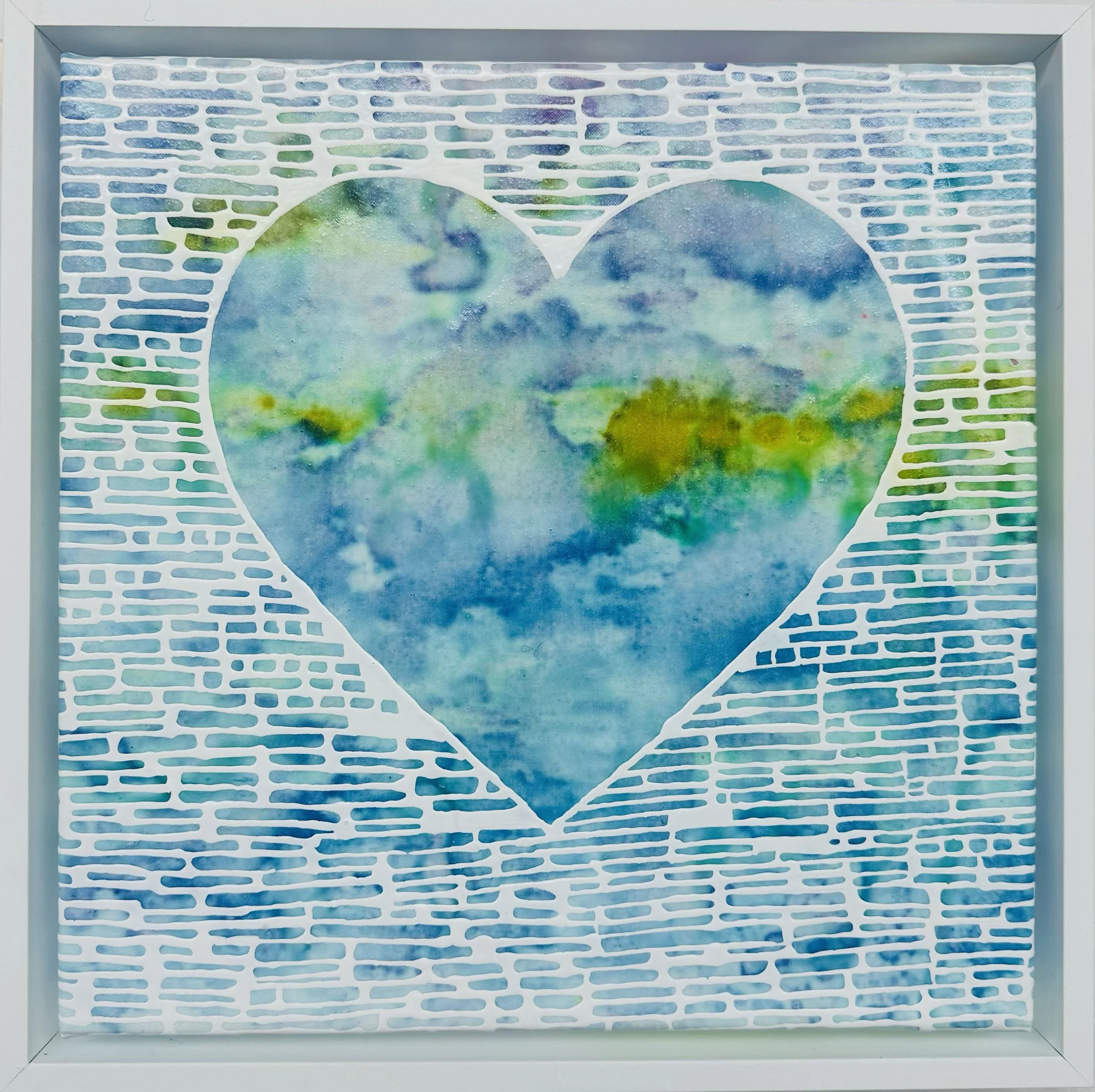 Collective Open Heart Collection - Darling - 13.5x13.5x2 Framed