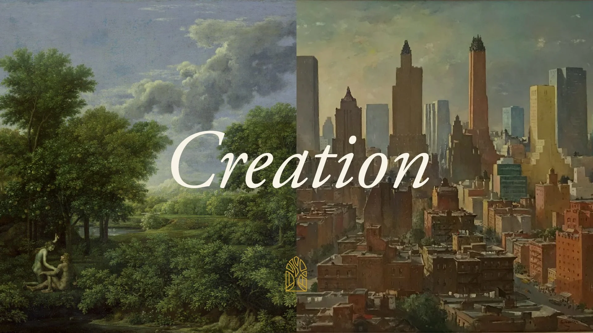 Creation [c]From the Garden to the Garden City[/c] [t]Act One of The True Story of the World[/t]