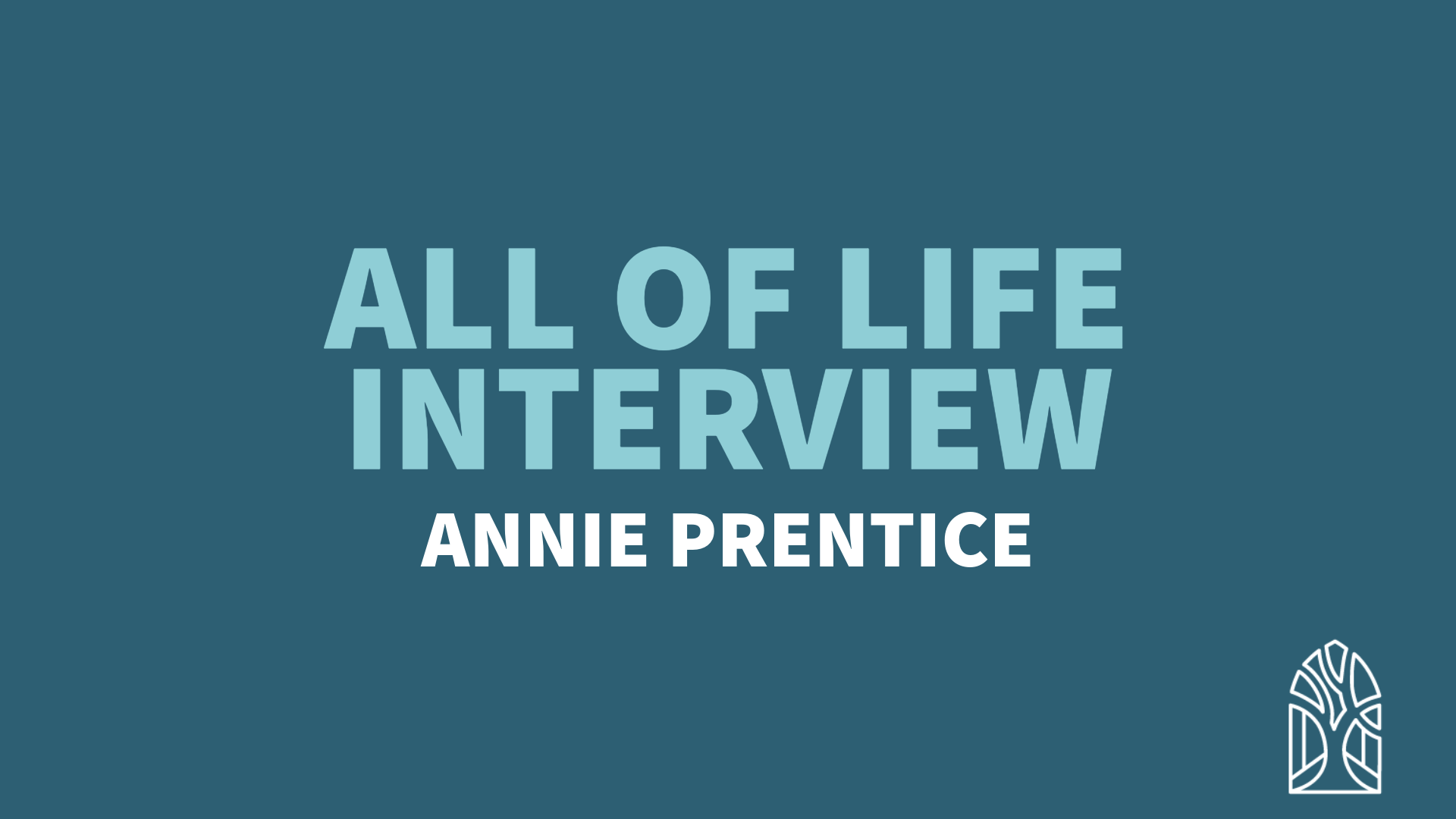 Financial Advisor [c]All of Life Interview[/c] [t]Annie Prentice[/t]