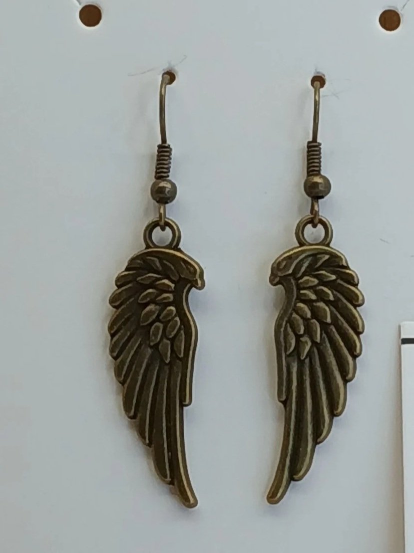 Antique Brass Wings
