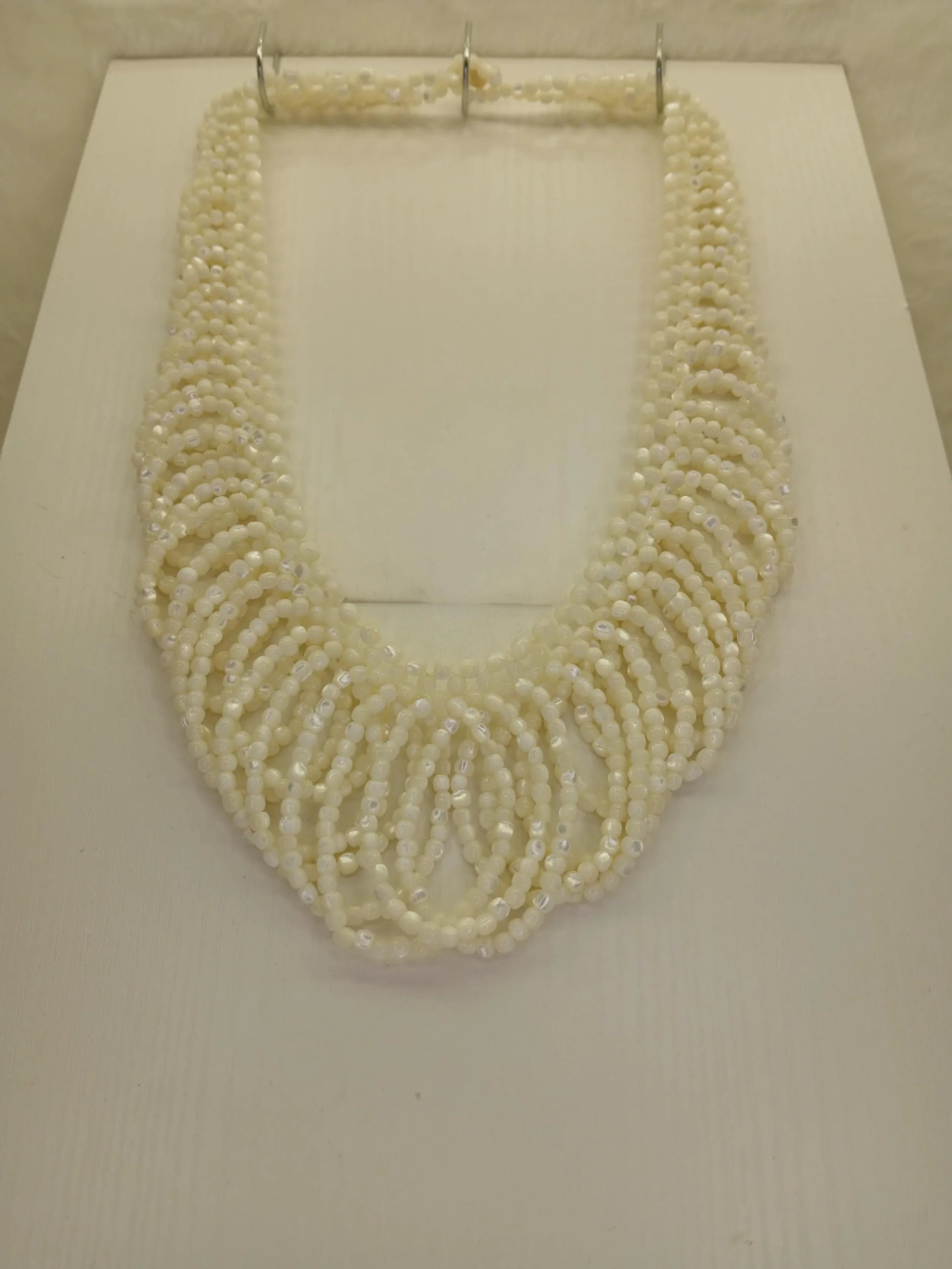 Iridescent Pearl Necklace