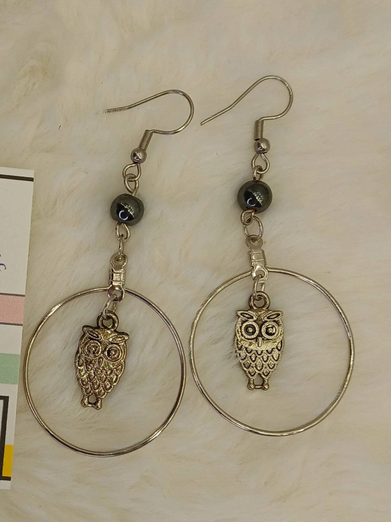 E1000147+Hematite+Owl+Earrings+Hematite.4.jpg