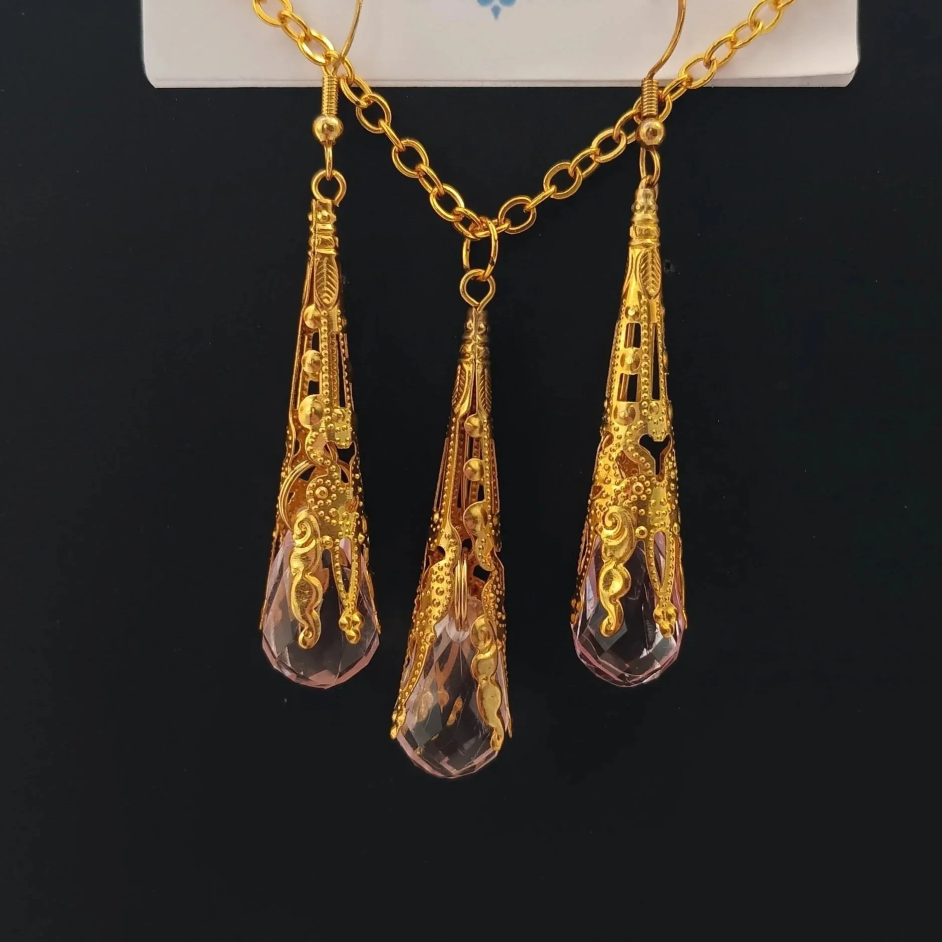 Golden Accent Set Pink