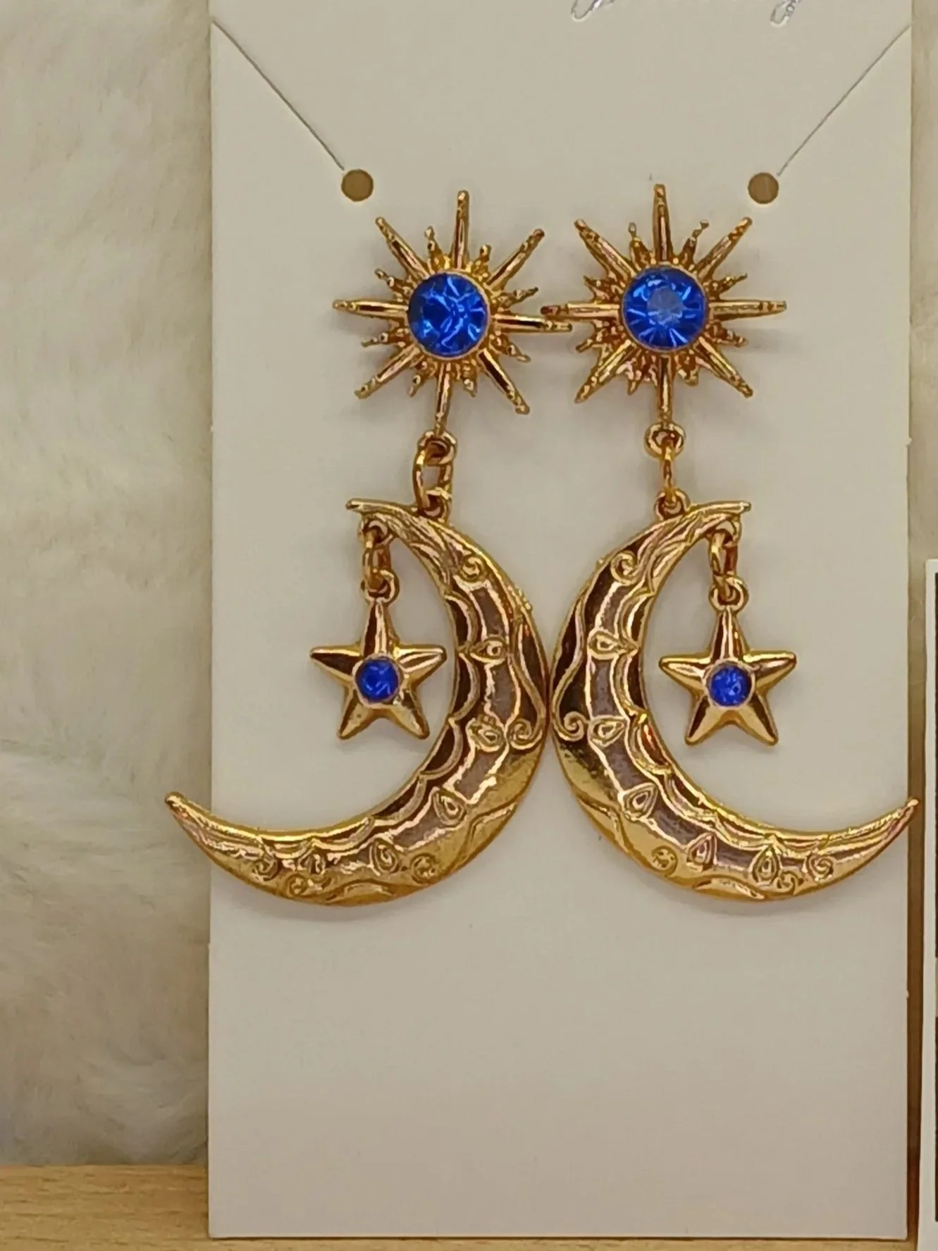 E1000145+Gold+Moon+and+Blue+Star+Earrings.6.jpg