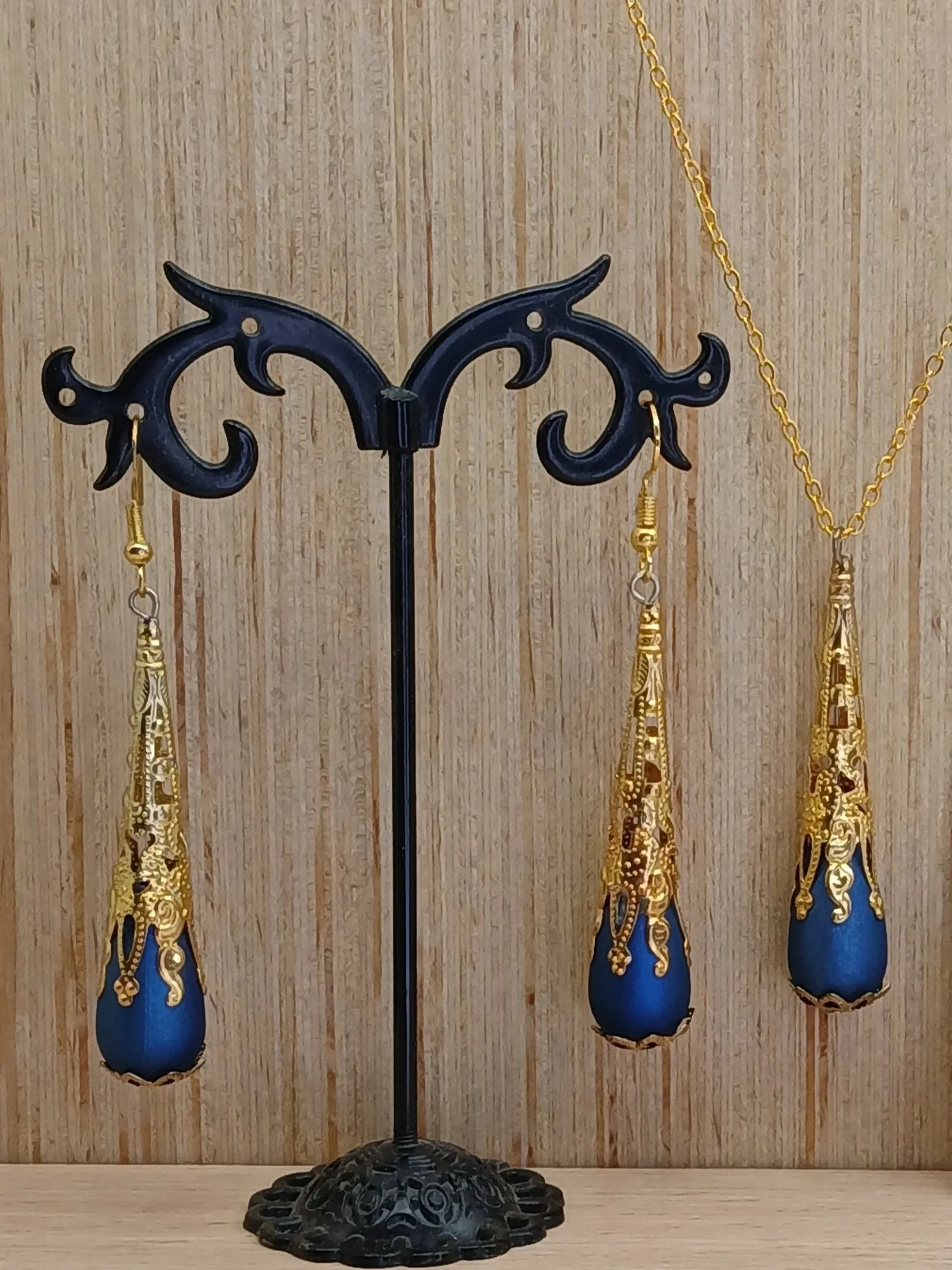 Golden Accent Set Blue