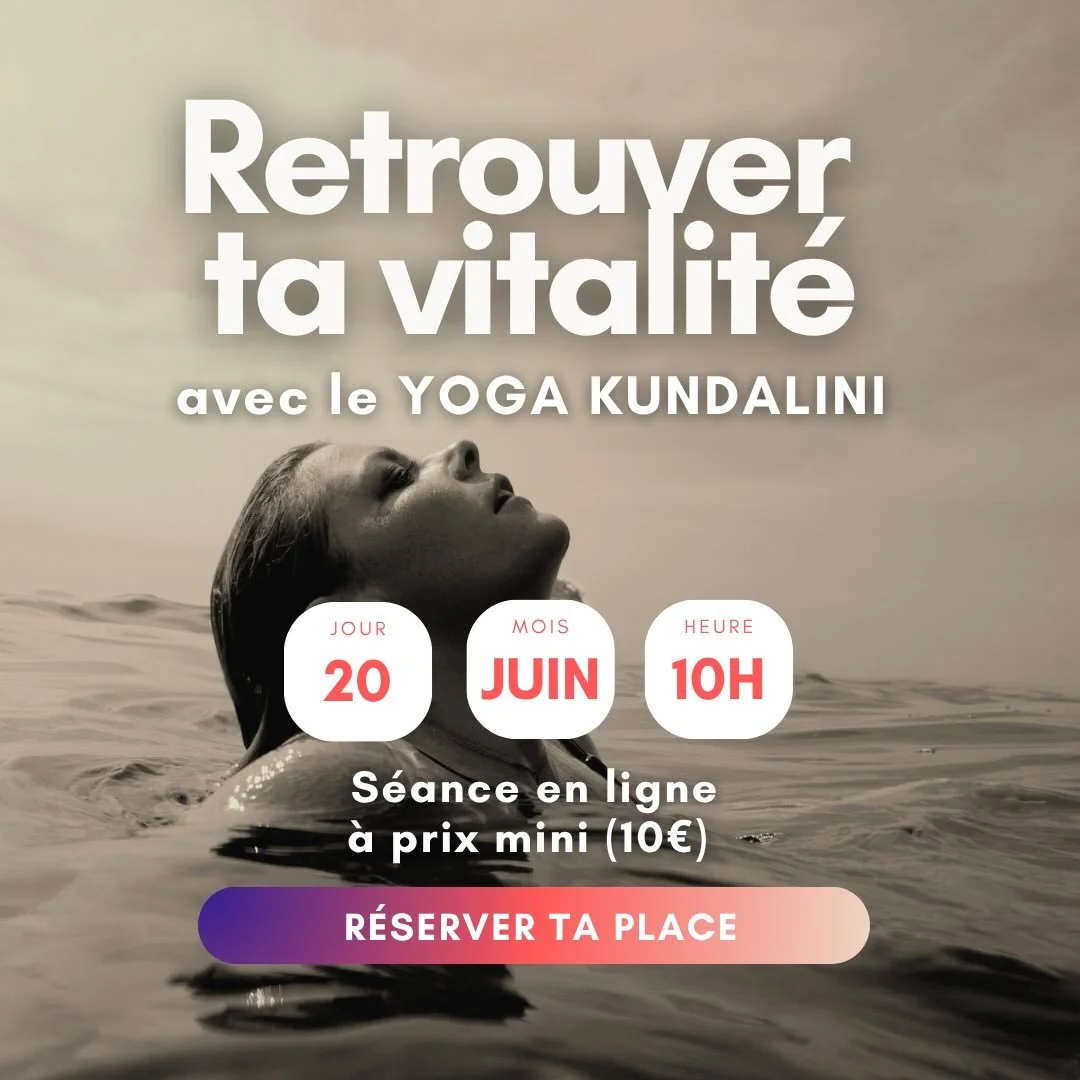 Tu te sens fatigu&eacute;e, stress&eacute;e, coup&eacute;e de ton corps ?
Prends 1h pour r&eacute;veiller ton &eacute;nergie et retrouver de la clart&eacute; depuis chez toi le samedi 20 juin &agrave; 10h ☀️

👉🏻 le lien est dispo dans la bio 
#yoga